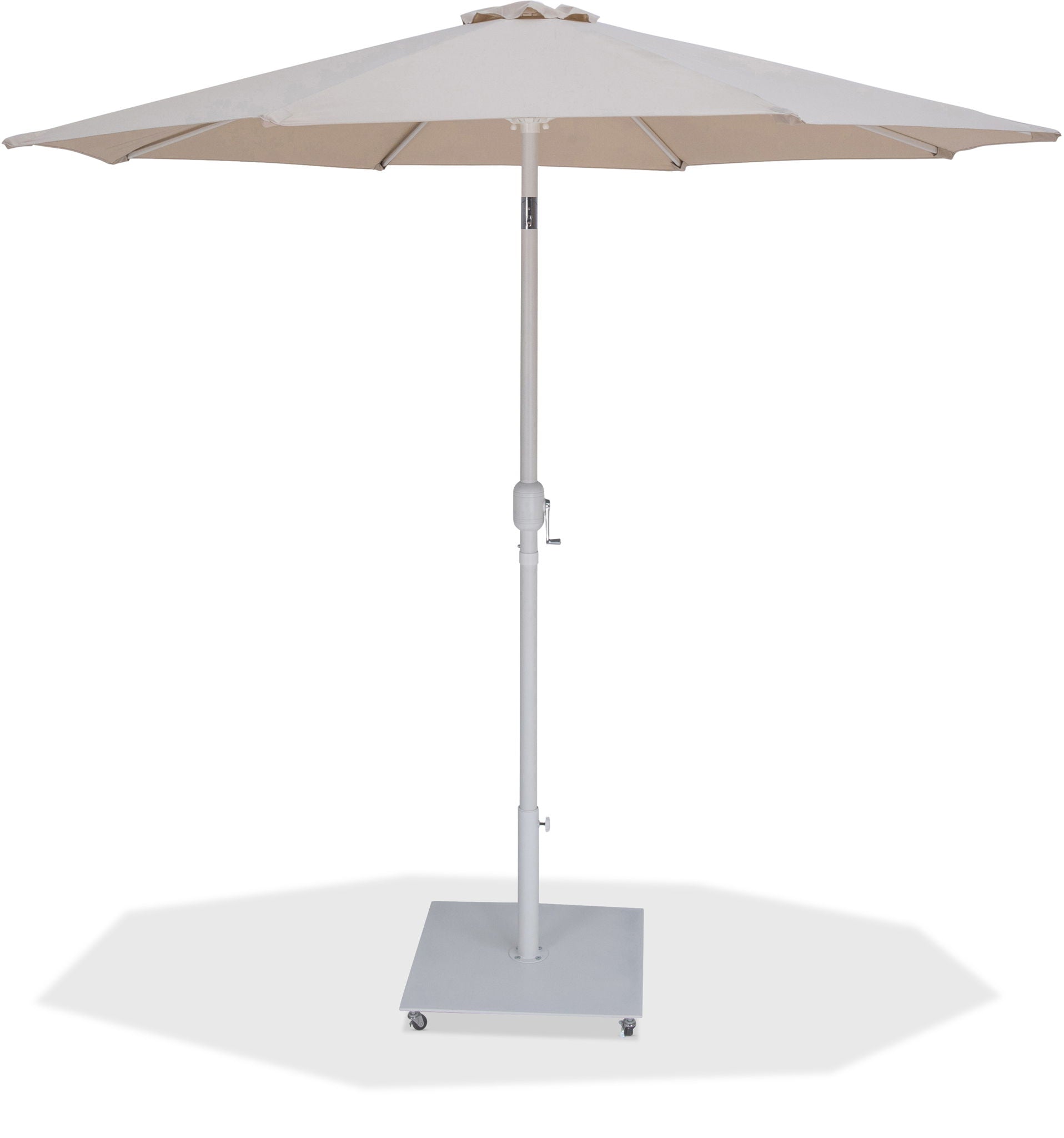 Fiji - Aluminum Patio Umbrella With Square White Base - Urban Living Furniture (Los Angeles, CA)