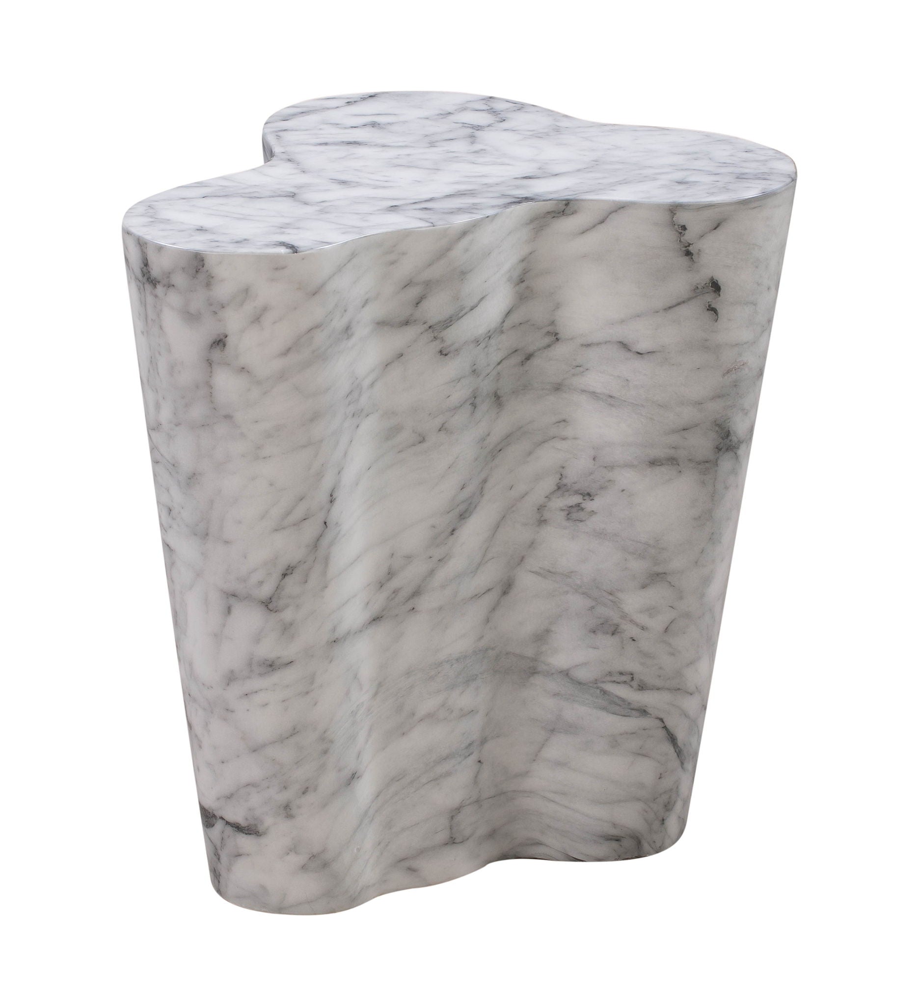 Slab - Marble Side Table - Urban Living Furniture (Los Angeles, CA)
