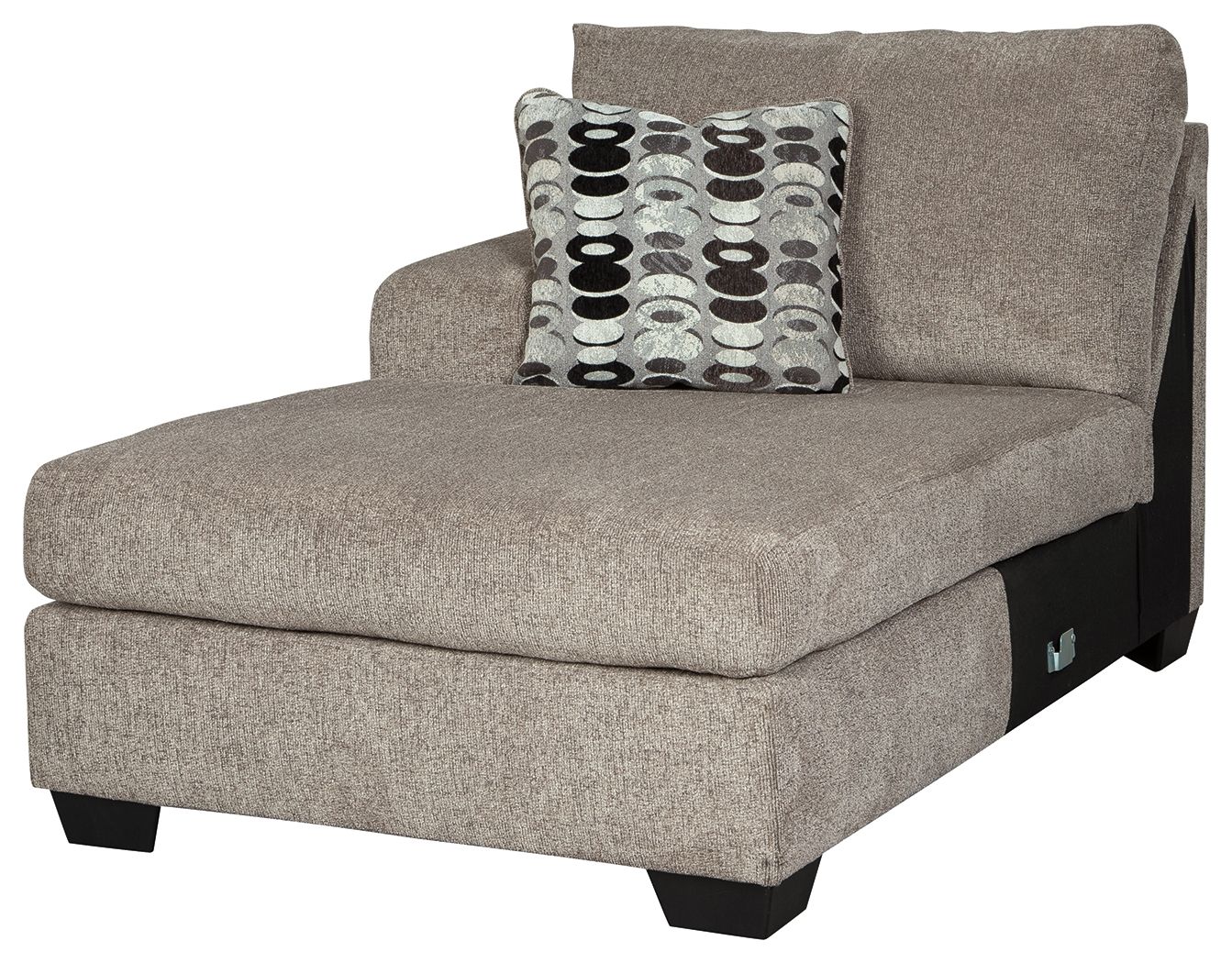 Ballinasloe - Platinum - LAF Corner Chaise - Urban Living Furniture (Los Angeles, CA)