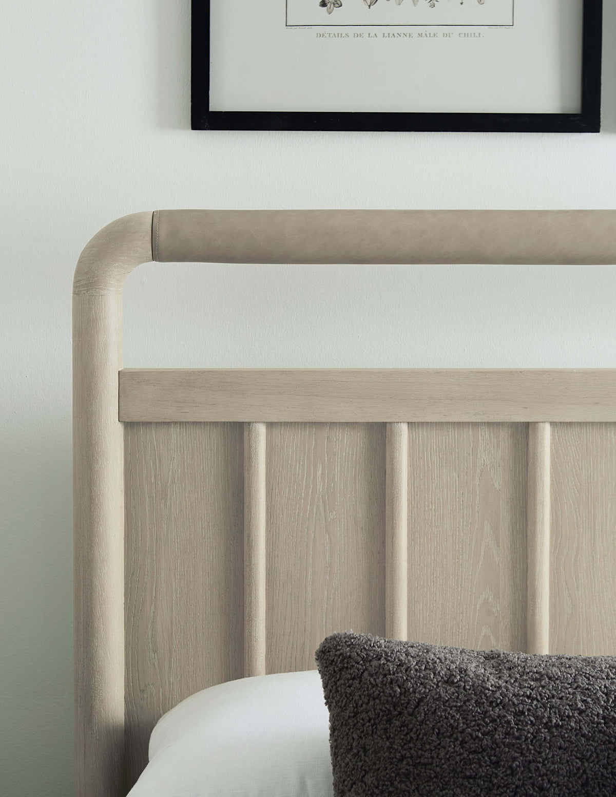 Camden - Shiplap Oak Wood Platform Bed