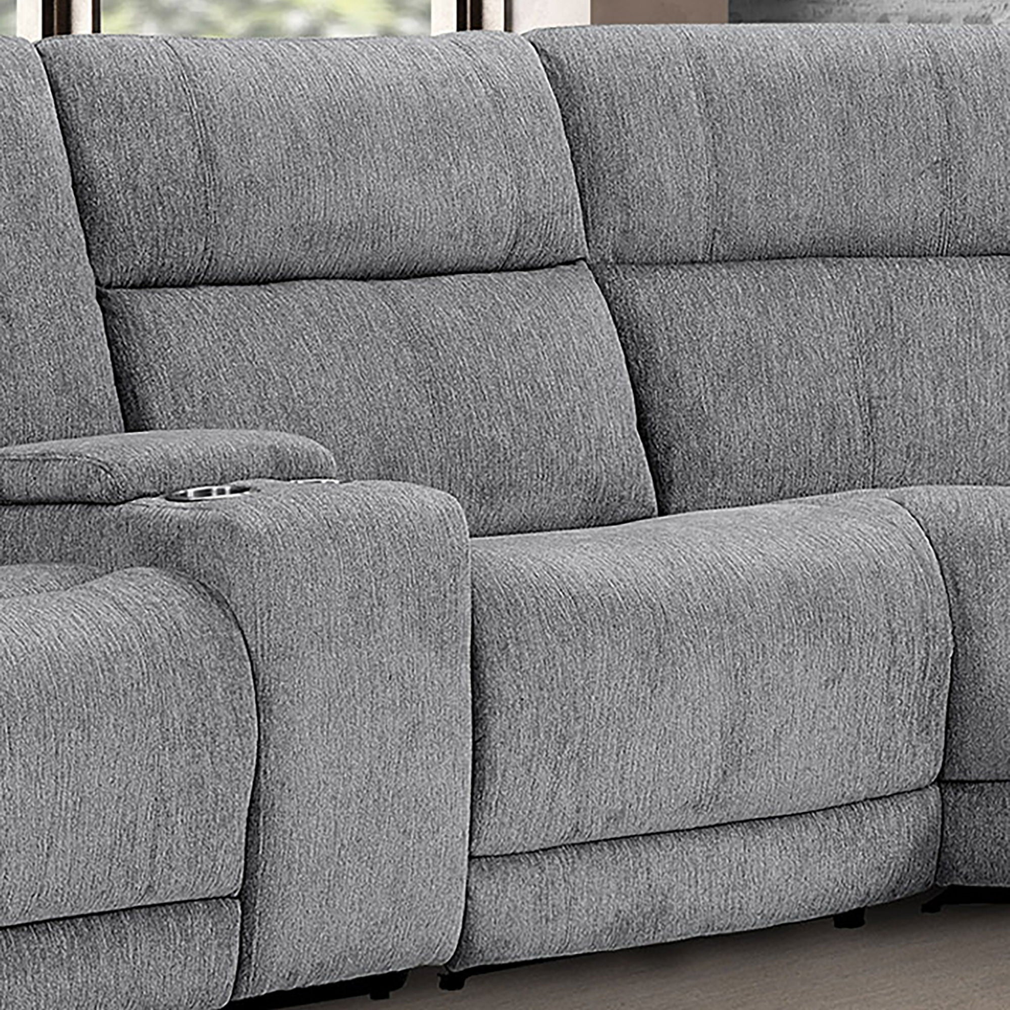 Spencer - Armless Recliner - Tide Graphite