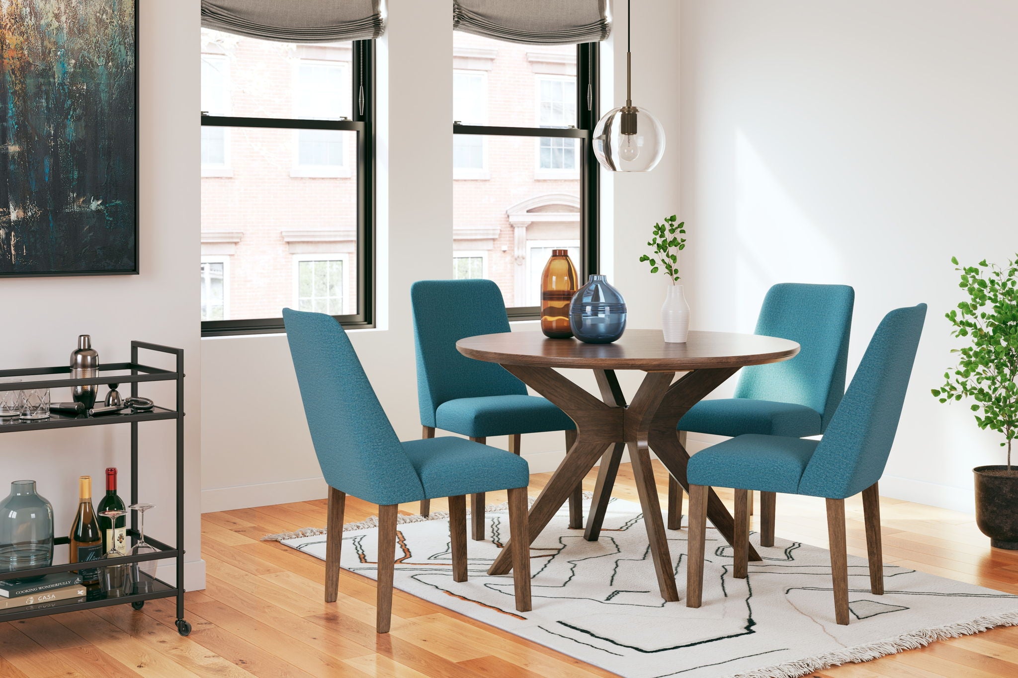 Lyncott - Dining Room Table Set - Urban Living Furniture (Los Angeles, CA)