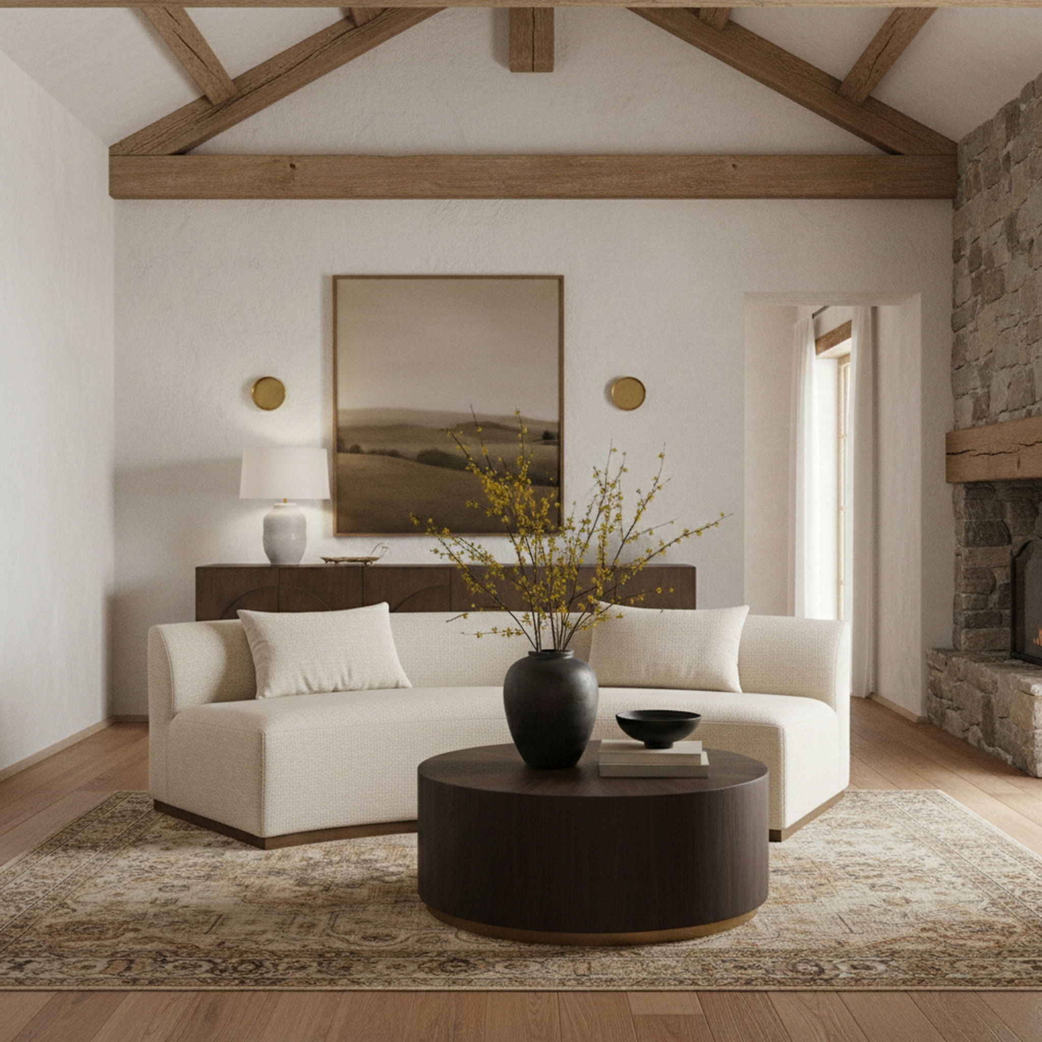 Avanti - 104" Chenille Fabric Upholstered Sofa - Urban Living Furniture (Los Angeles, CA)