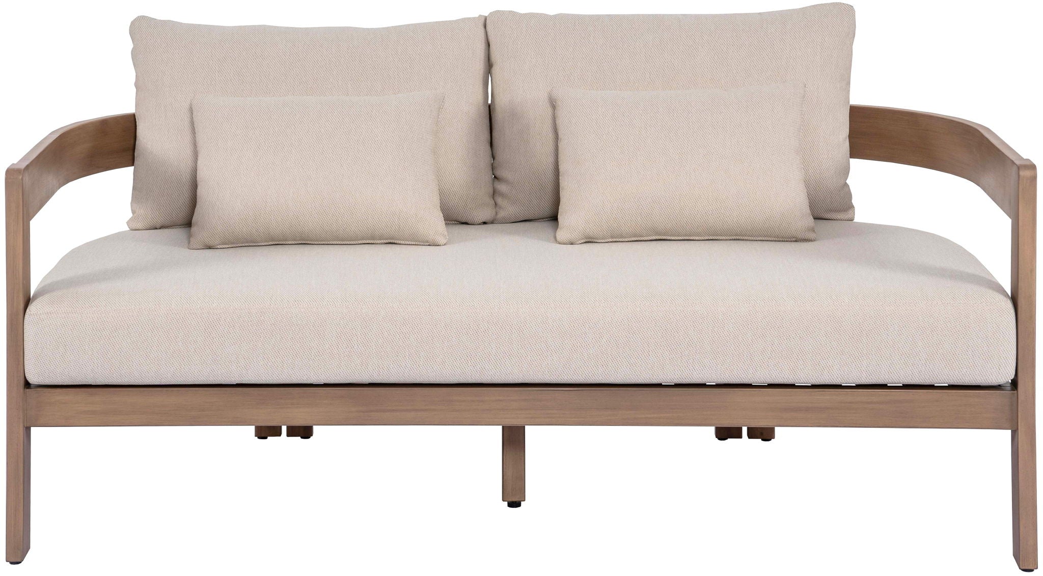Newport - Water Resistant Fabric 65" Upholstered Outdoor Patio Loveseat - Urban Living Furniture (Los Angeles, CA)