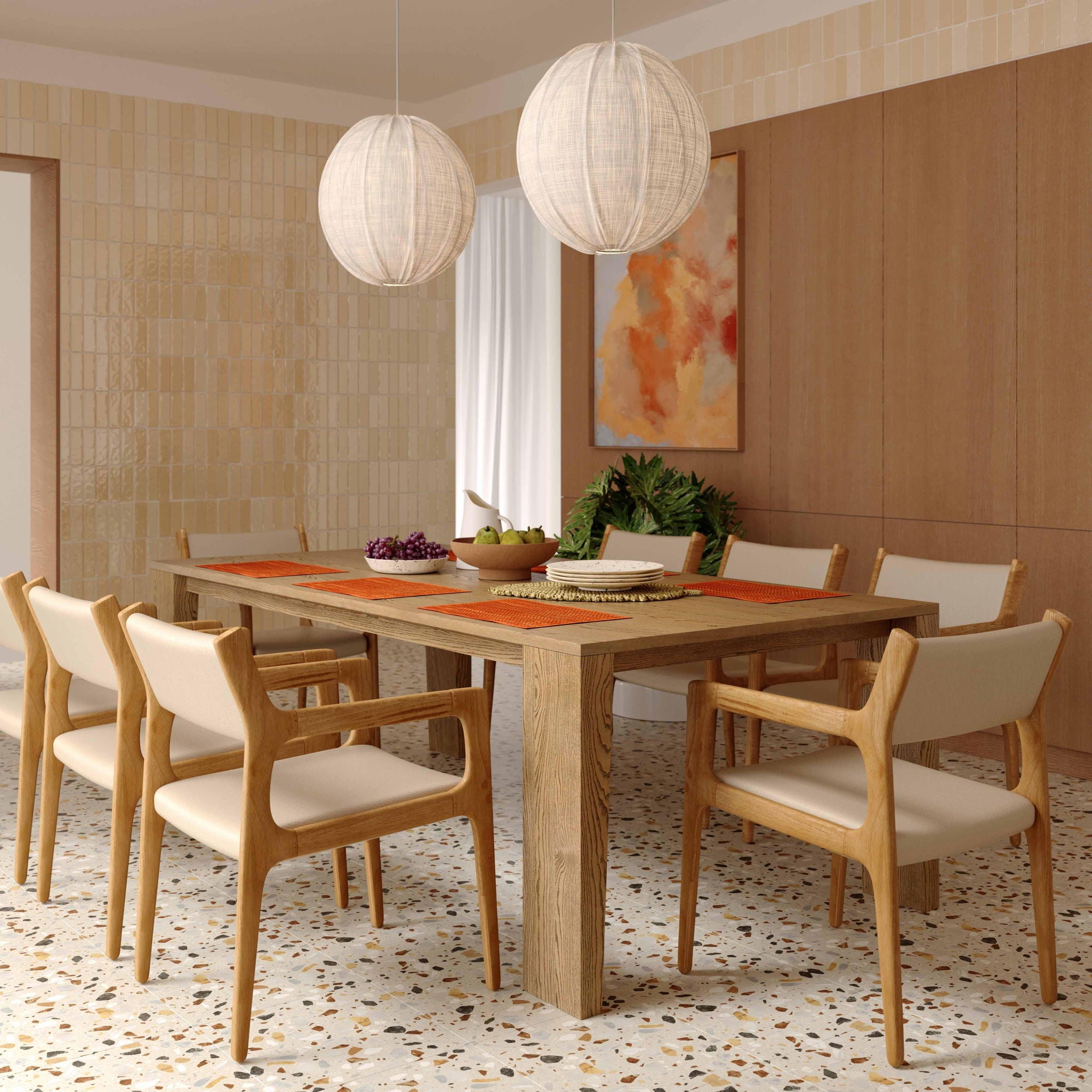 Ari - Vegan Leather Dining Chair (Set of 2) - Cream - Urban Living Furniture (Los Angeles, CA)