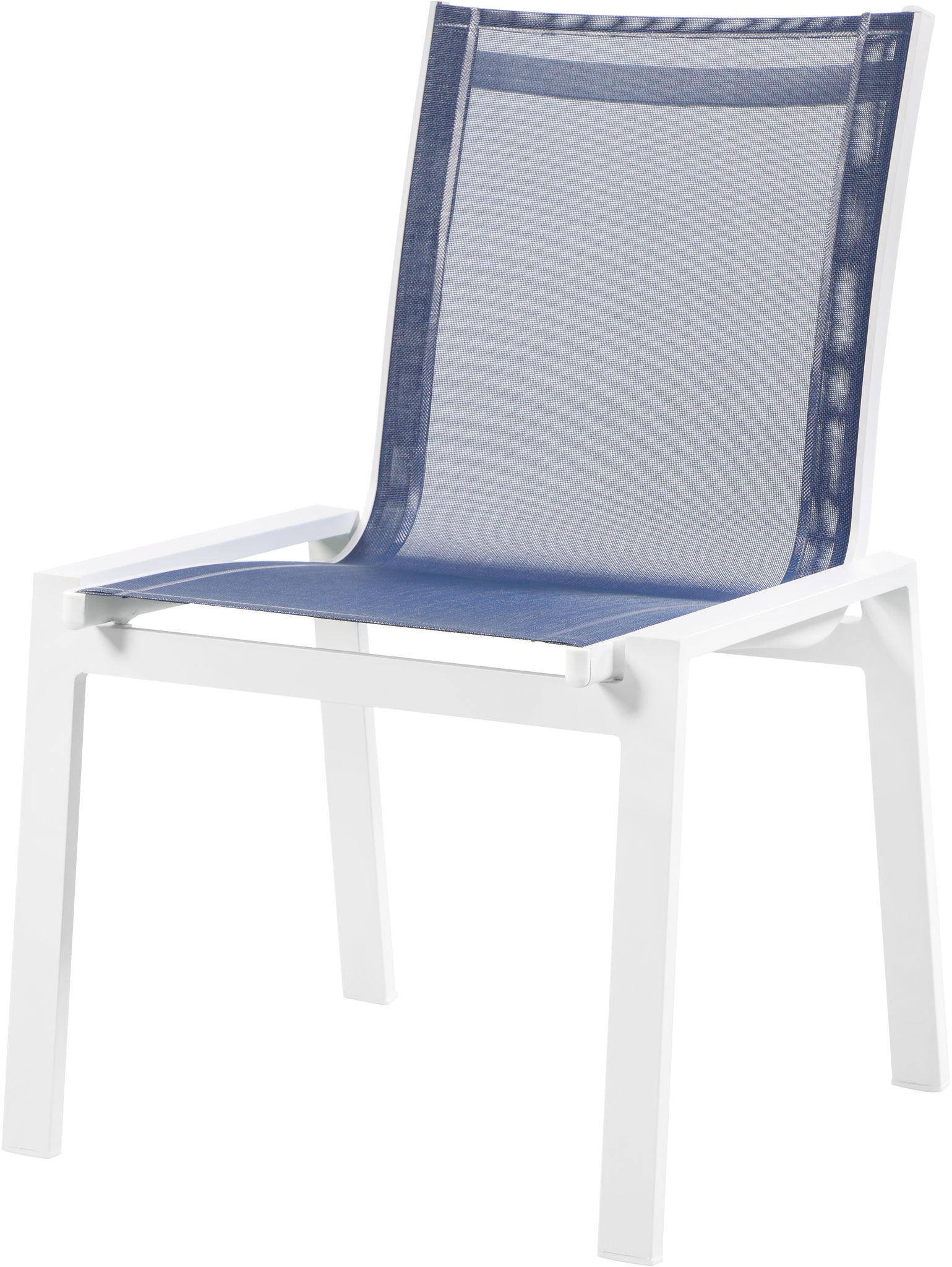 Nizuc - Outdoor Patio Dining Chair With White Frame (Set of 2) - Urban Living Furniture (Los Angeles, CA)