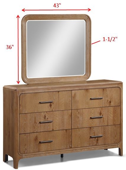 Westcott - Dresser Top - Cerused Natural - Urban Living Furniture (Los Angeles, CA)