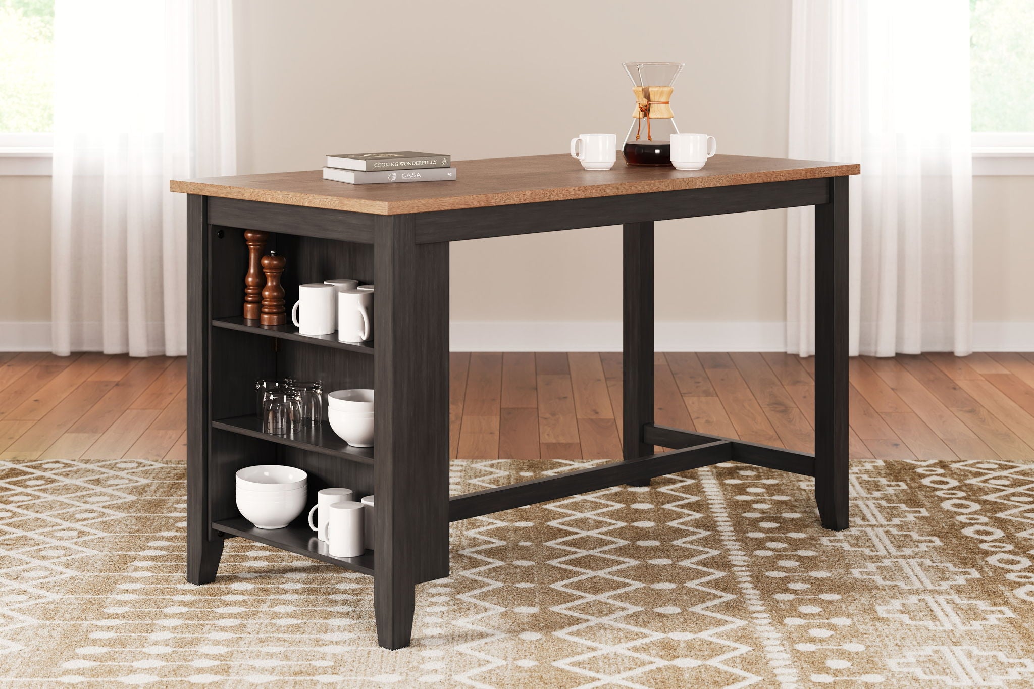 Gesthaven - Rectangular Dining Room Counter Table - Urban Living Furniture (Los Angeles, CA)