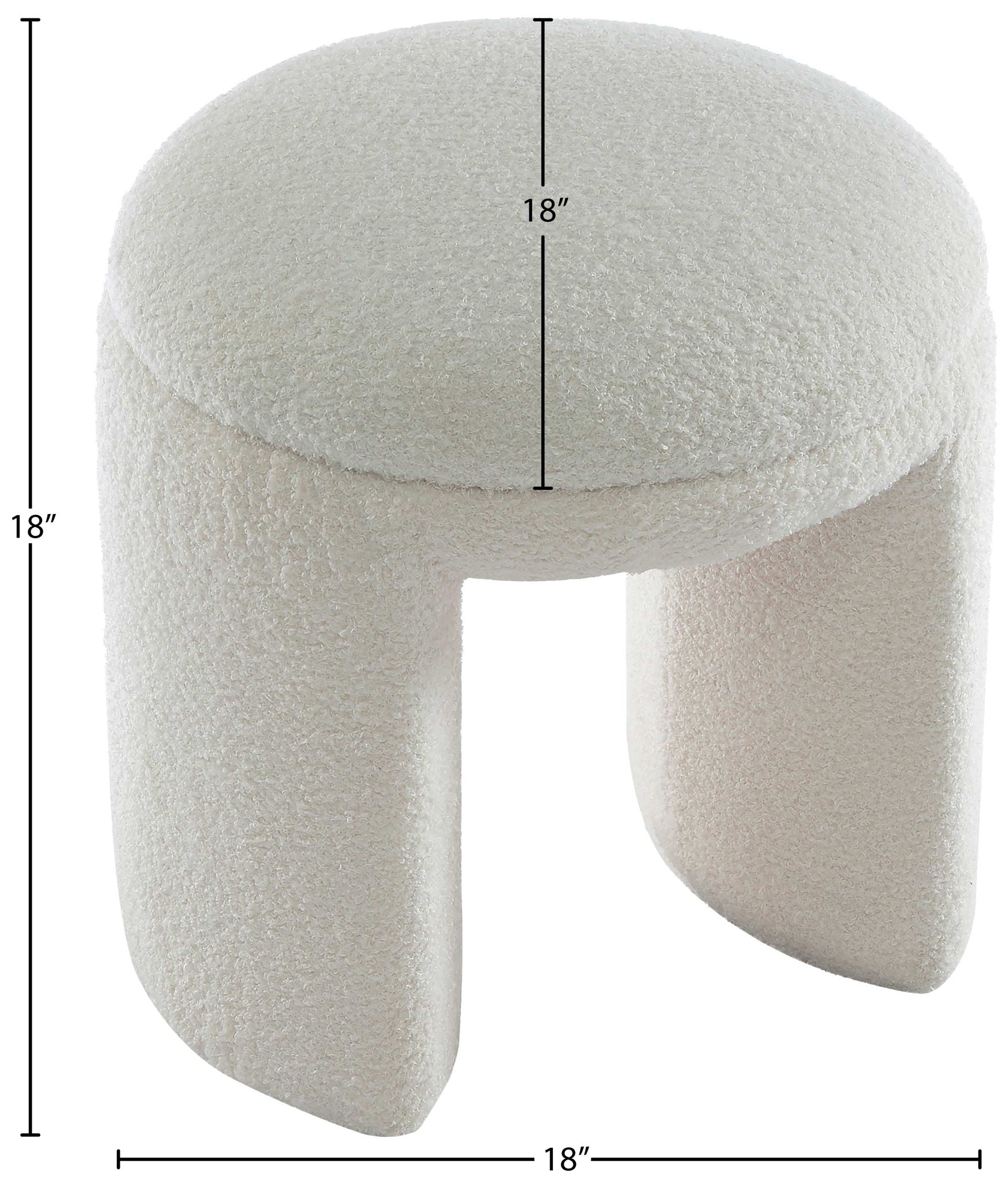 Bowen - Ottoman / Stool - Urban Living Furniture (Los Angeles, CA)