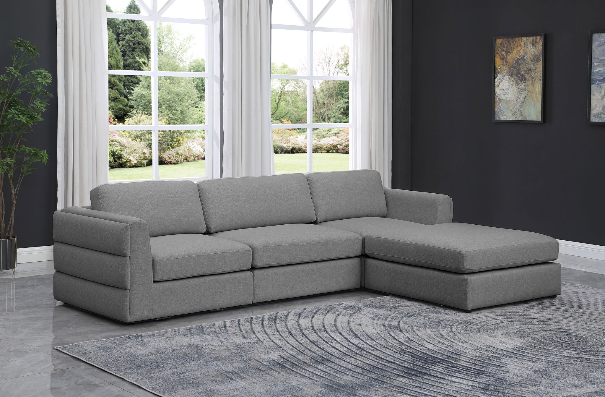 Beckham - 4 Piece Modular L-Sahped Sectional - Urban Living Furniture (Los Angeles, CA)