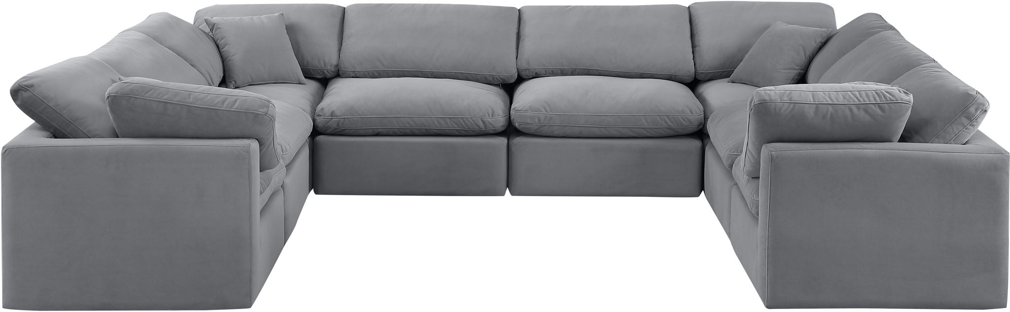 Indulge - Velvet 8 Piece Modular Sectional - Urban Living Furniture (Los Angeles, CA)