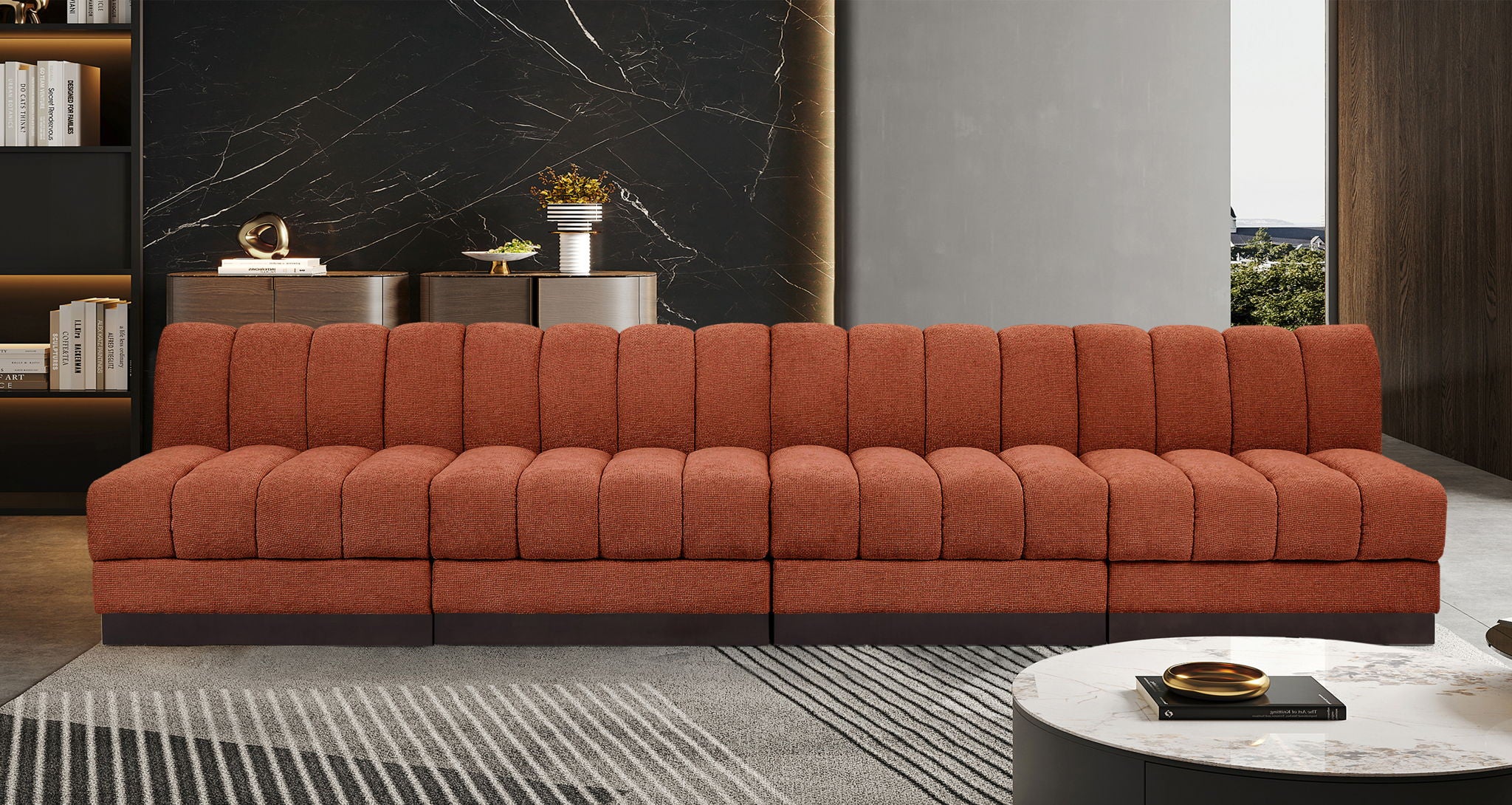 Quinn - 4 Seat Modular Armless Sofa - Urban Living Furniture (Los Angeles, CA)
