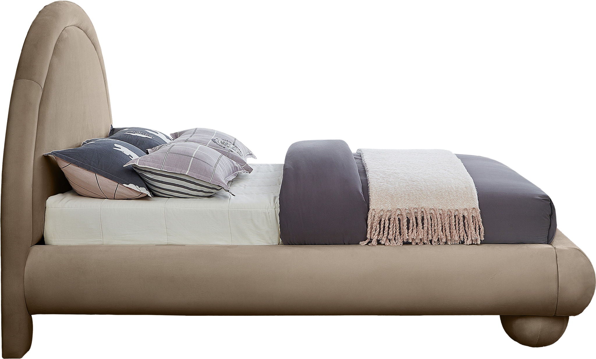 Madrid - Velvet Upholstered Bed - Urban Living Furniture (Los Angeles, CA)
