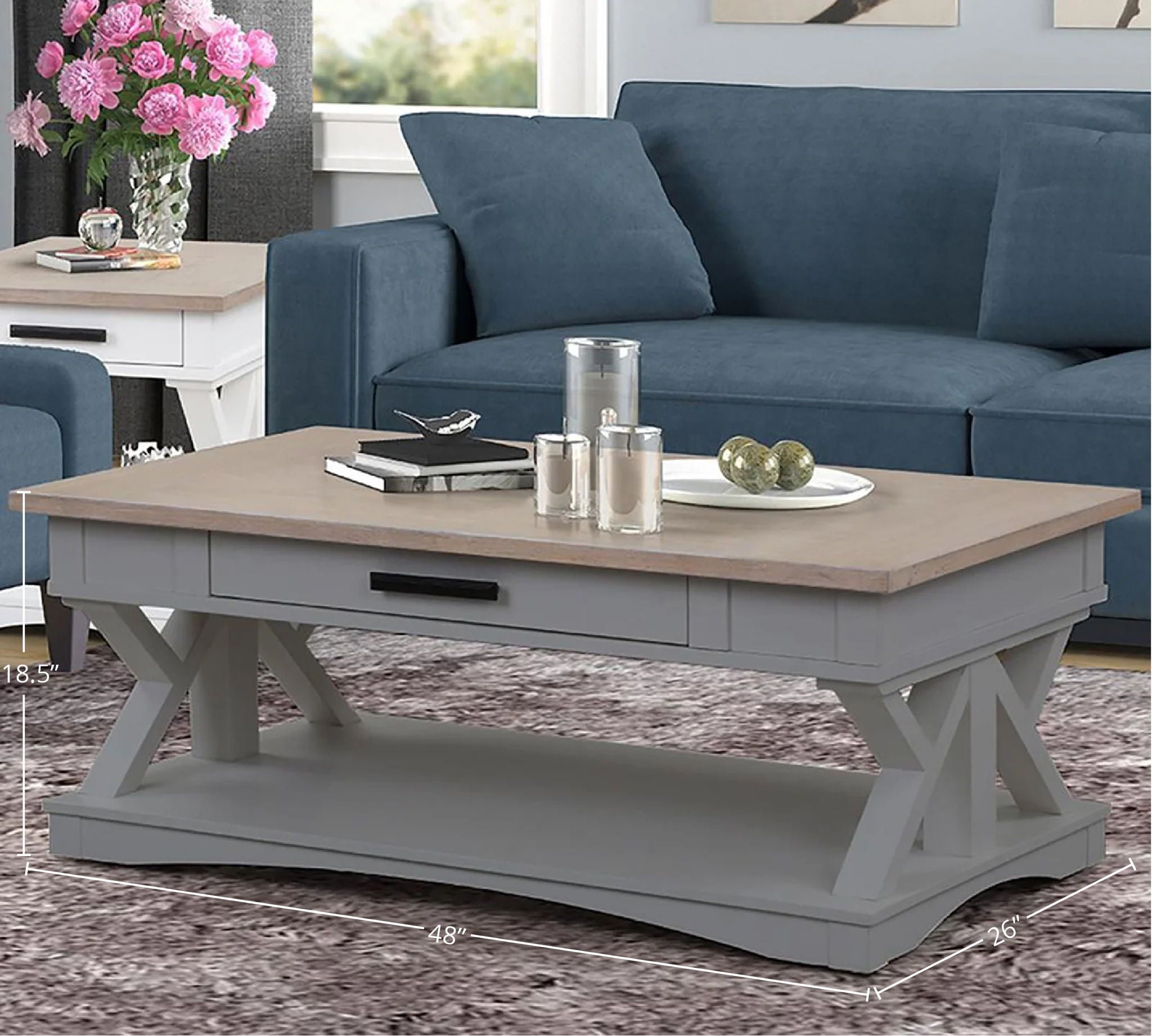 Americana Modern - Cocktail Table - Urban Living Furniture (Los Angeles, CA)