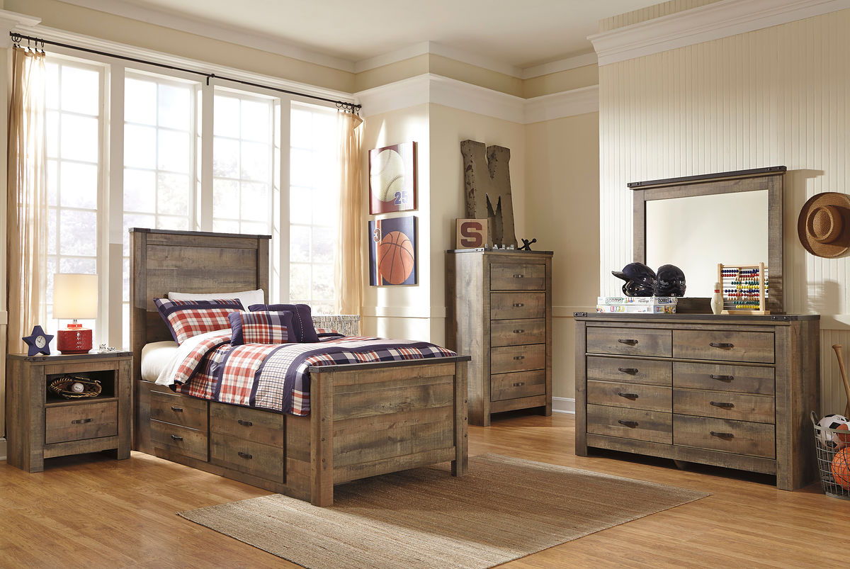 Trinell - Panel Bed - Urban Living Furniture (Los Angeles, CA)