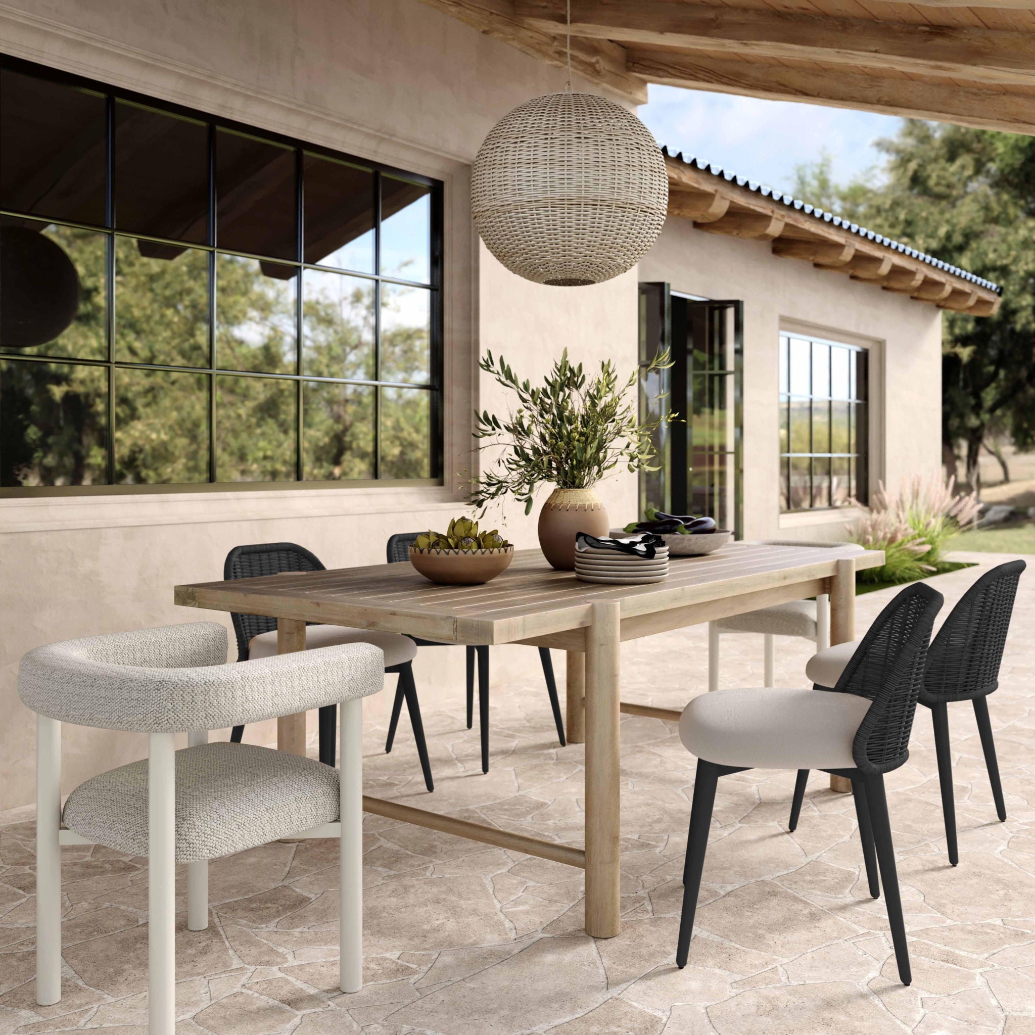 Alexa - Outdoor Dining Chair - Urban Living Furniture (Los Angeles, CA)