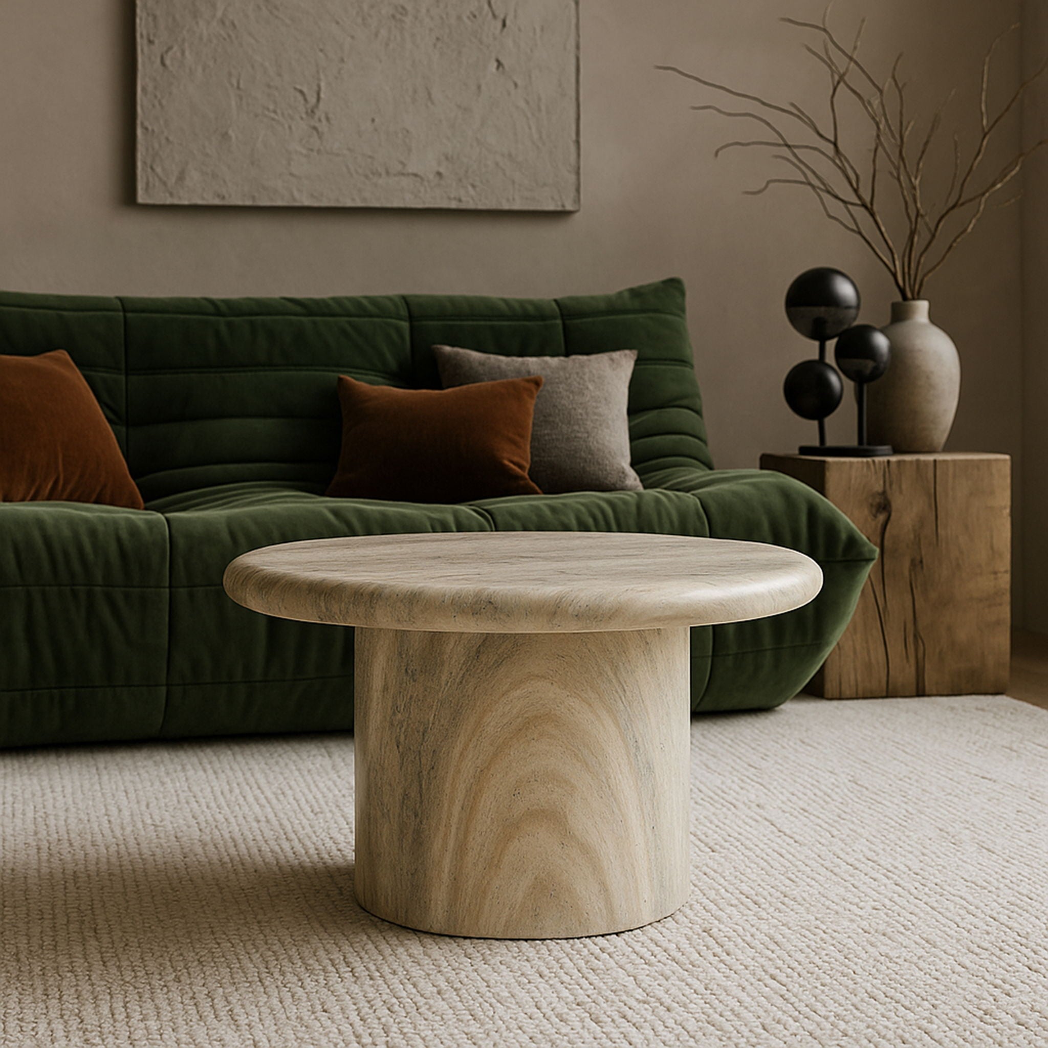 Emara - Concrete And Fiberglass Indoor / Outdoor Coffee Table - Urban Living Furniture (Los Angeles, CA)