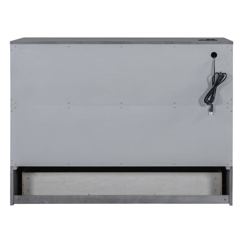 Murphy Bed With Large Drawers And Stylish Design