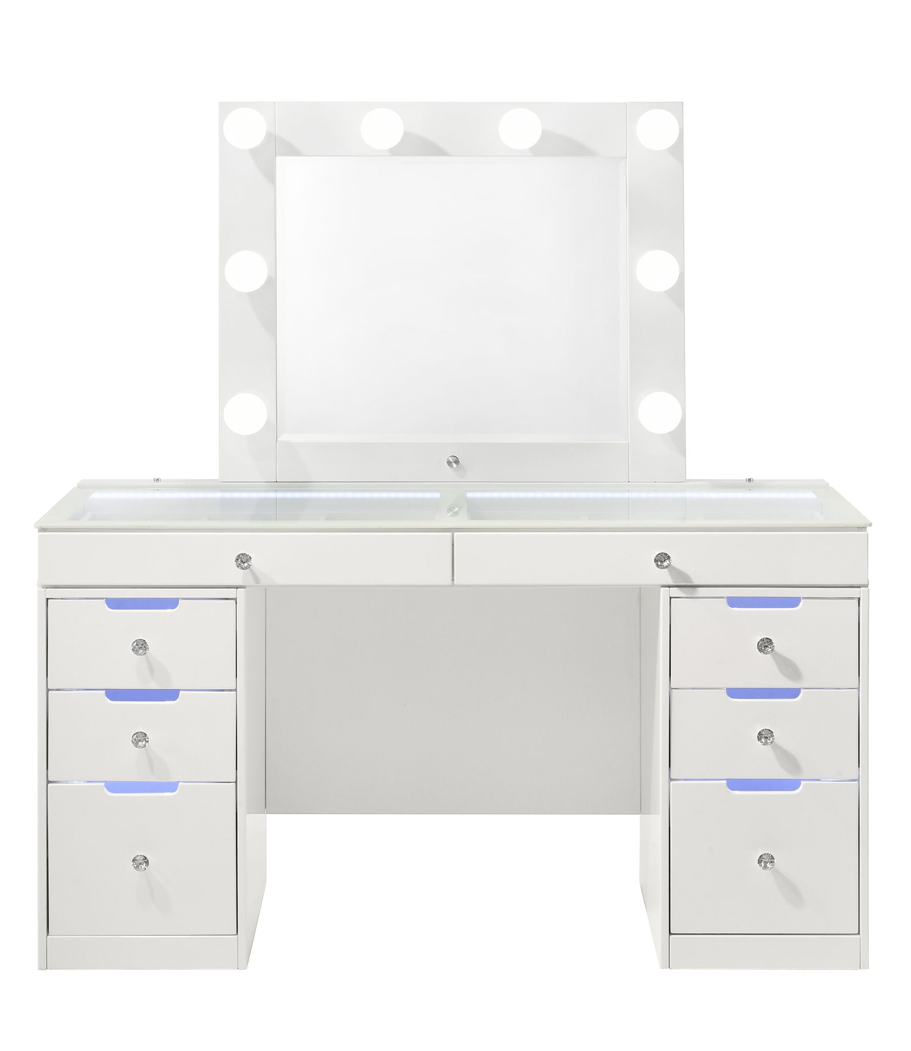 Luxo - Vanity Set - White - Urban Living Furniture (Los Angeles, CA)