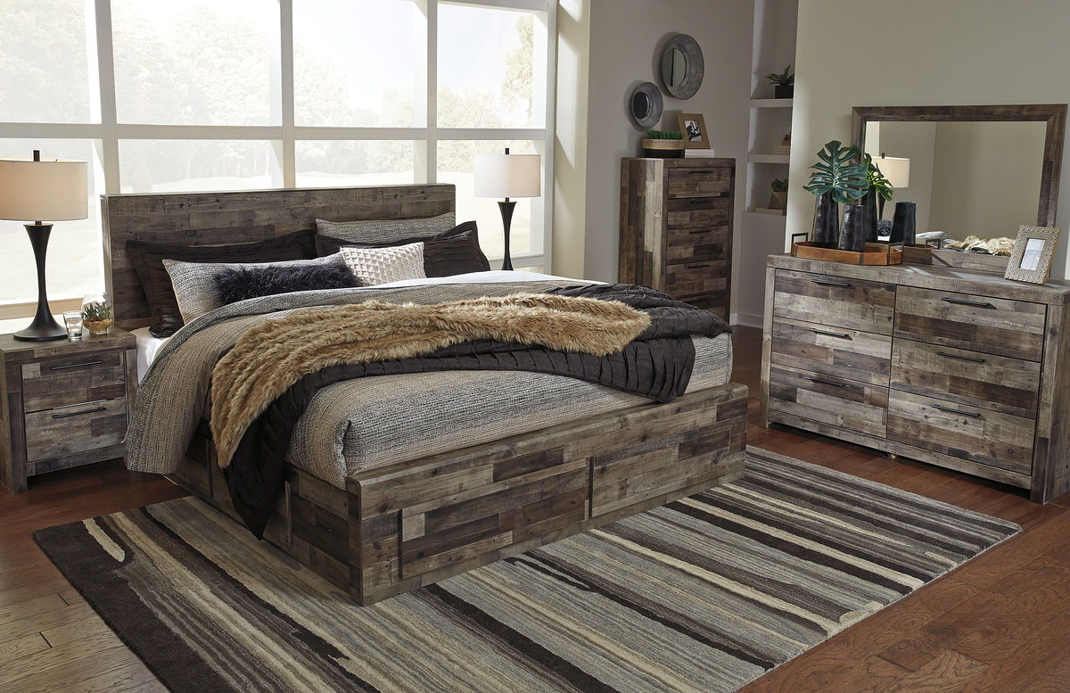 Derekson - Panel Bed - Urban Living Furniture (Los Angeles, CA)