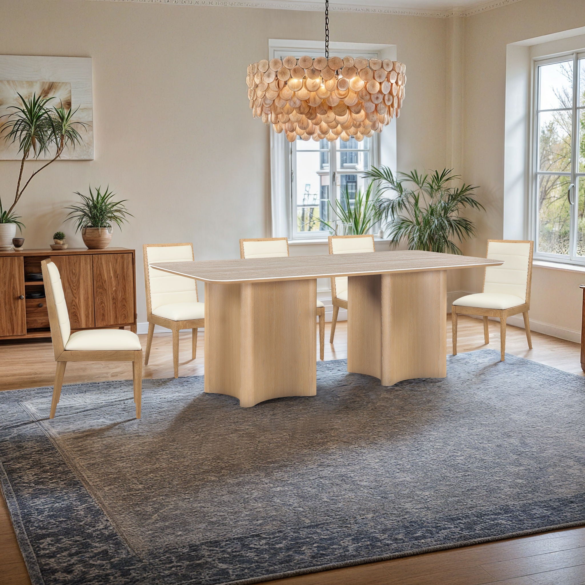 Corvina - Oak Veneer Dining Table - Urban Living Furniture (Los Angeles, CA)