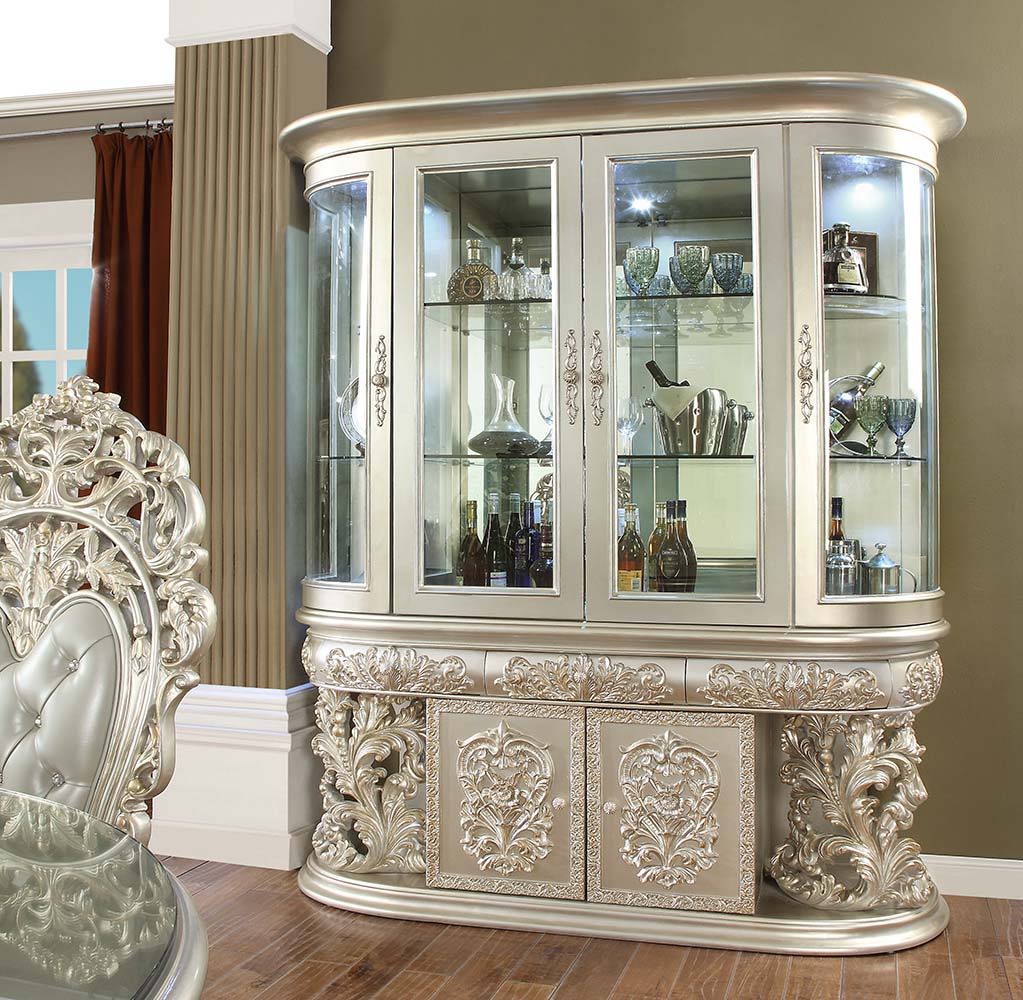 Sandoval - Curio - Champagne Finish - Urban Living Furniture (Los Angeles, CA)