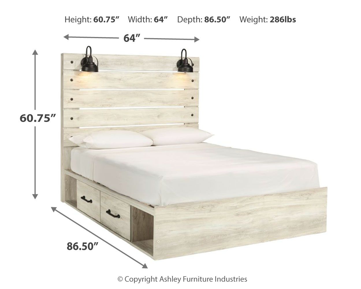 Cambeck - Panel Bed - Urban Living Furniture (Los Angeles, CA)