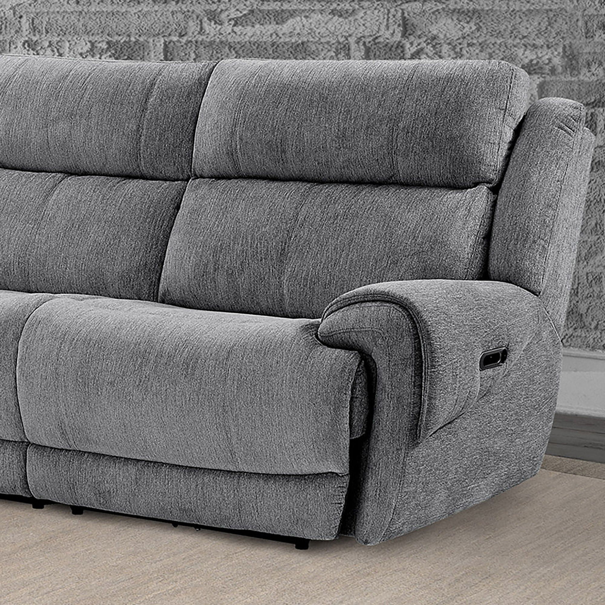 Spencer - Power Right Arm Facing Recliner - Tide Graphite