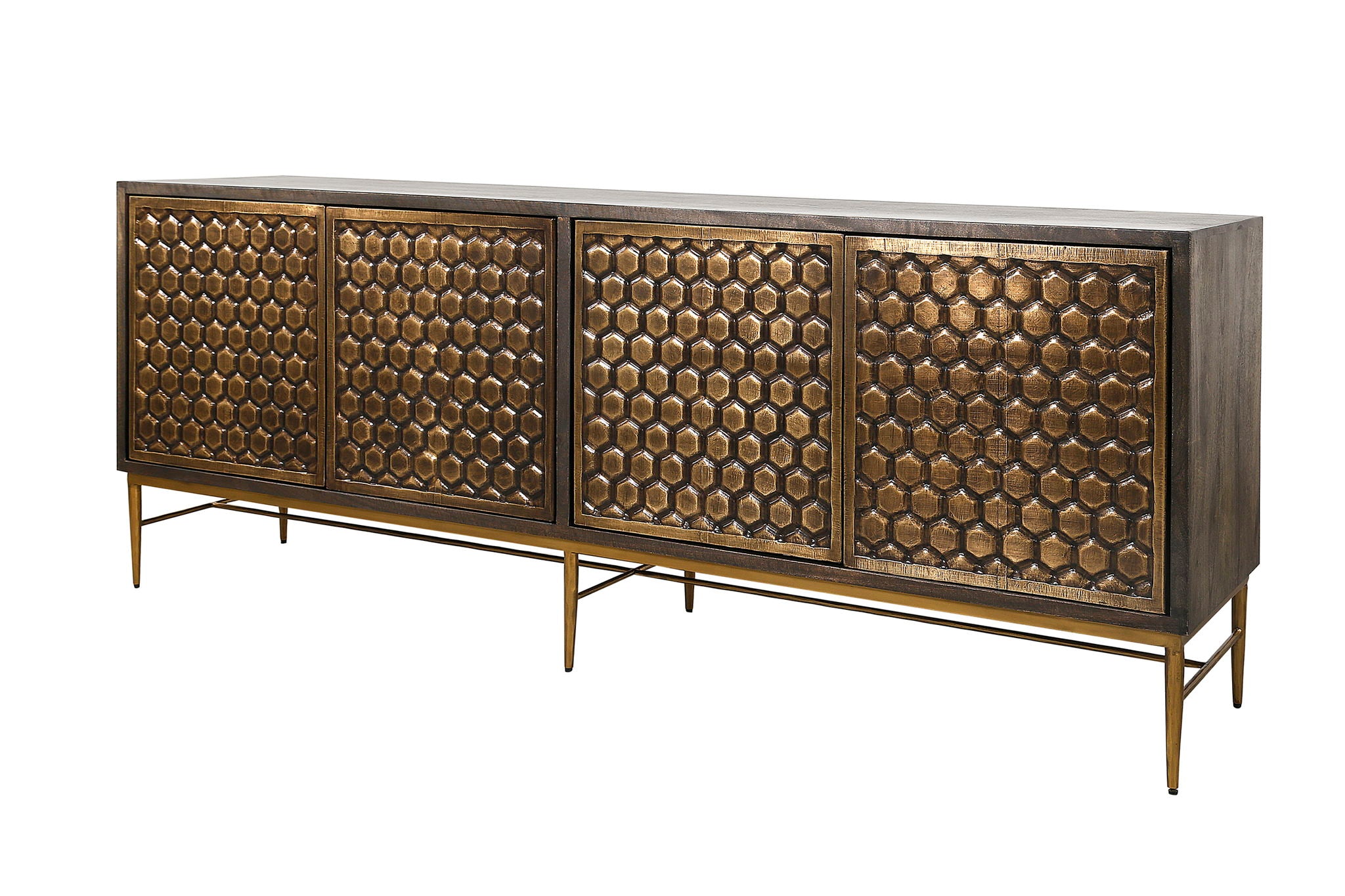 Crossings - Cairo Console - Rich Coffee Bean - Urban Living Furniture (Los Angeles, CA)