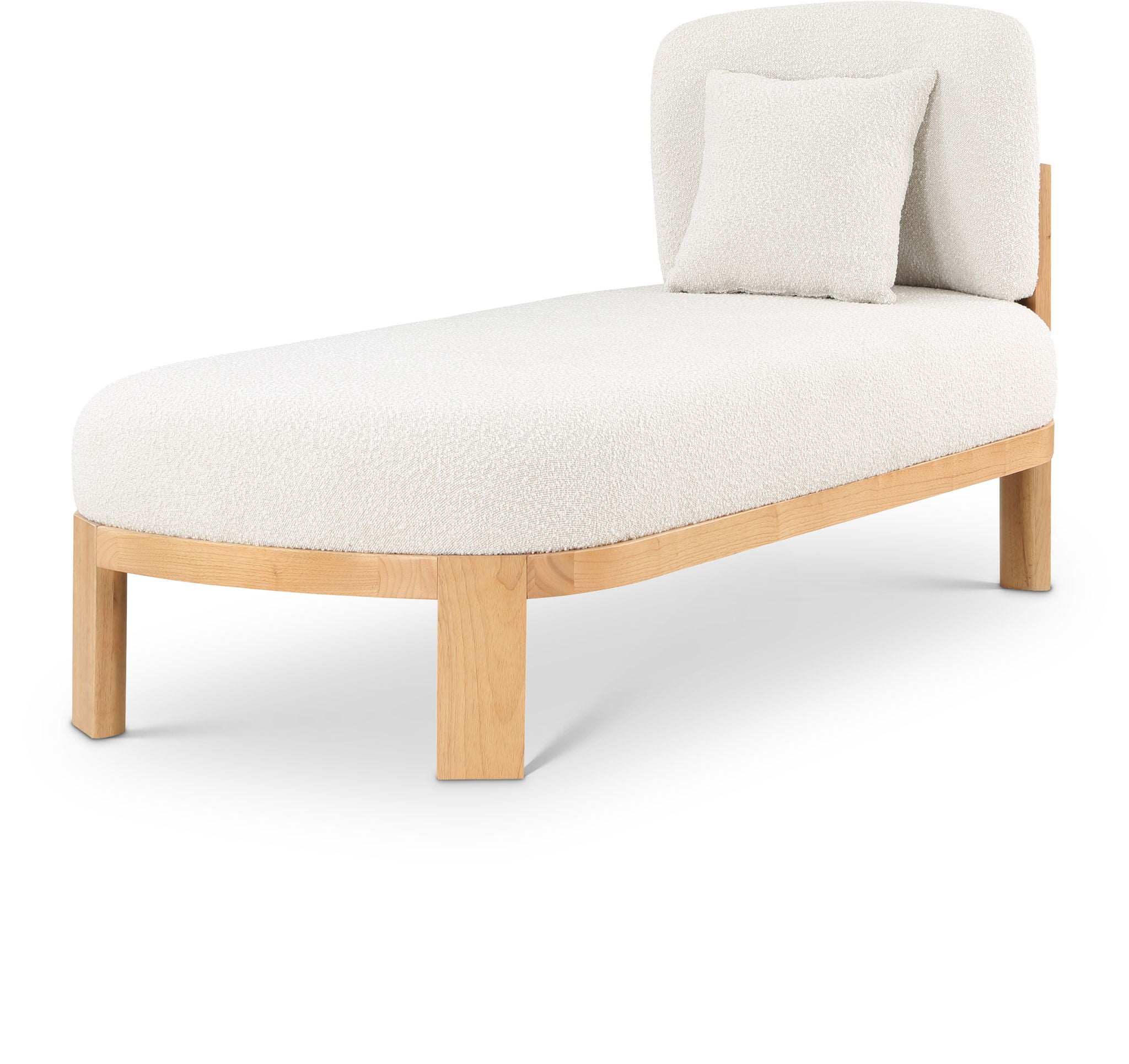 Maybourne - Chaise / Bench With Natural Frame - Urban Living Furniture (Los Angeles, CA)