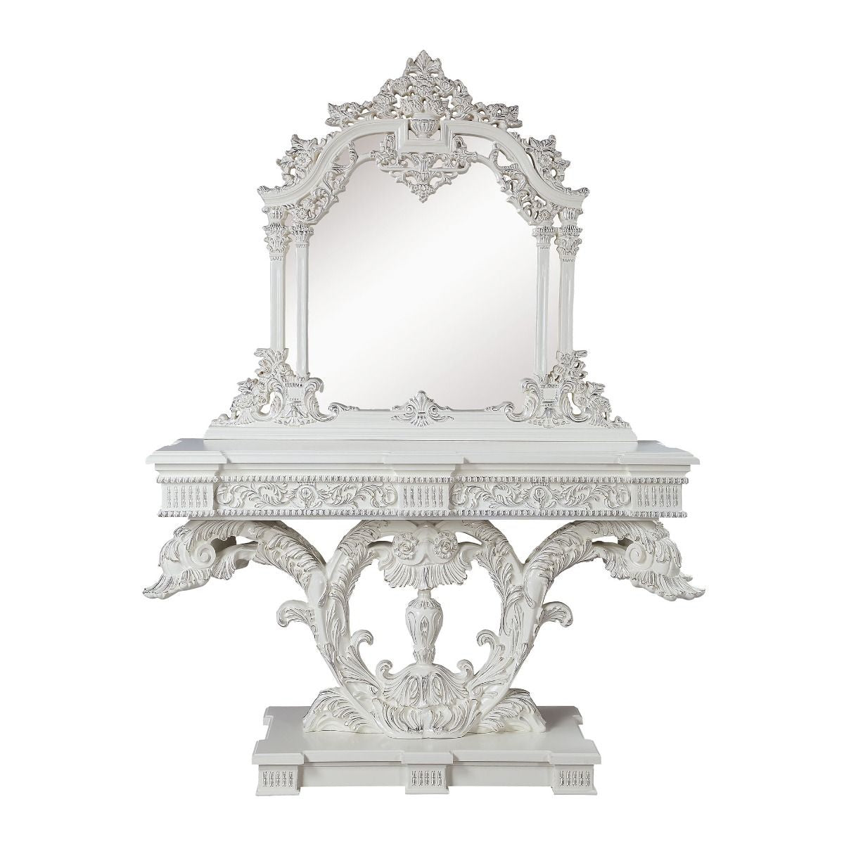 Vanaheim - 54" Mirror - Antique White - Urban Living Furniture (Los Angeles, CA)