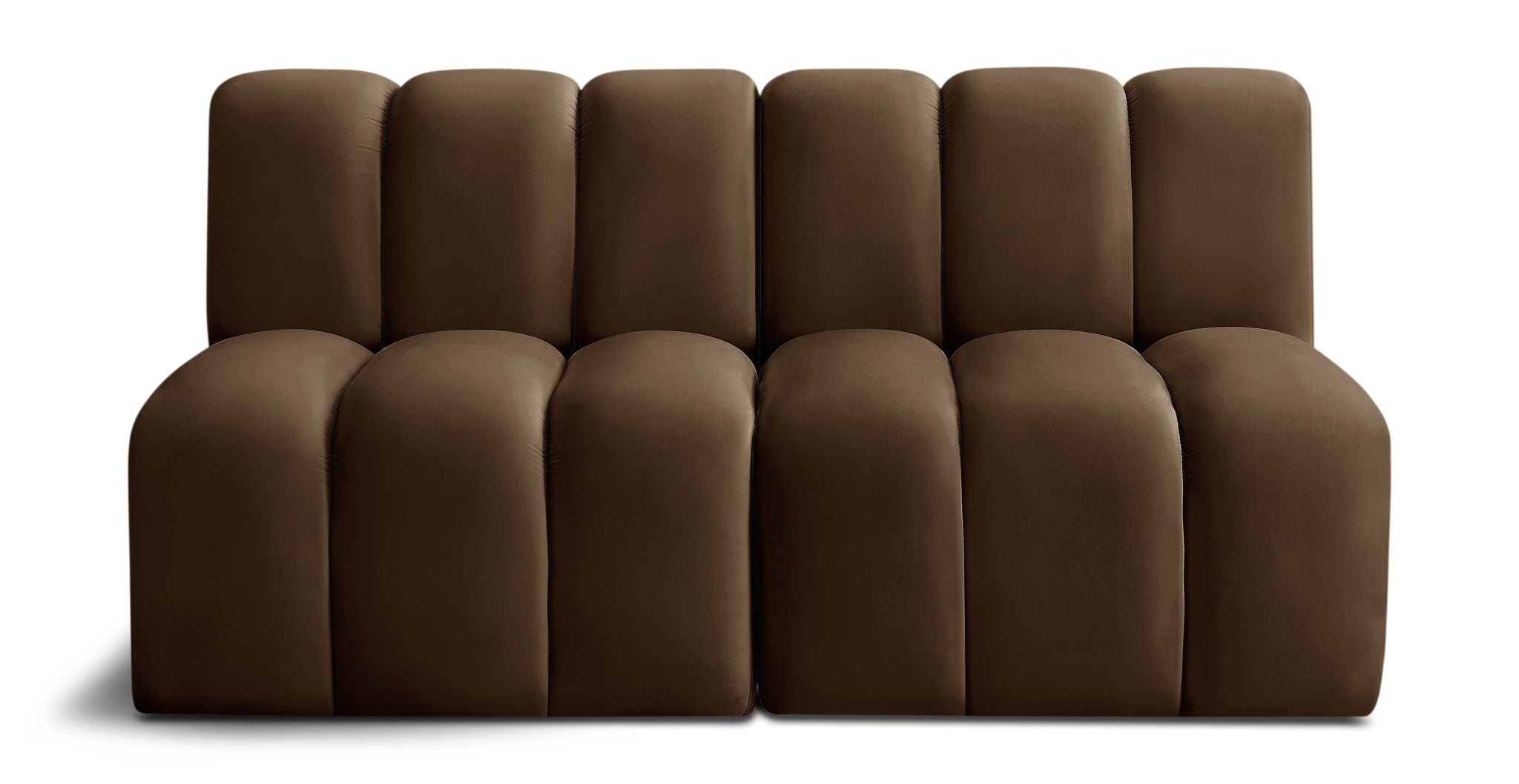 Arc - Velvet 2 Seats Modular Sofa - Urban Living Furniture (Los Angeles, CA)