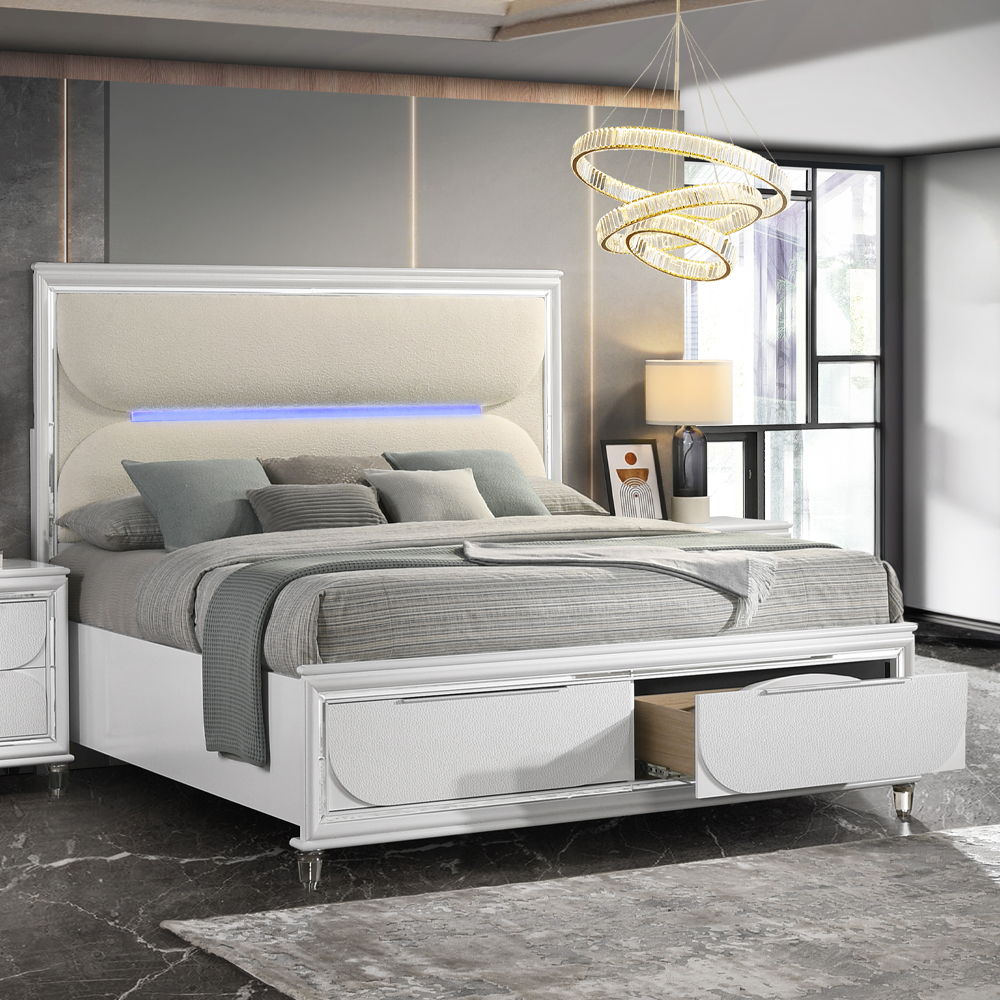 Tarian - Bed With LED & Storage - Urban Living Furniture (Los Angeles, CA)