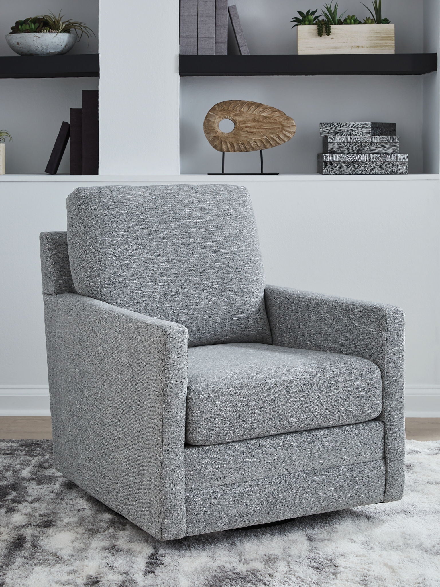 Freybourne Next-Gen Nuvella - Swivel Accent Chair - Urban Living Furniture (Los Angeles, CA)