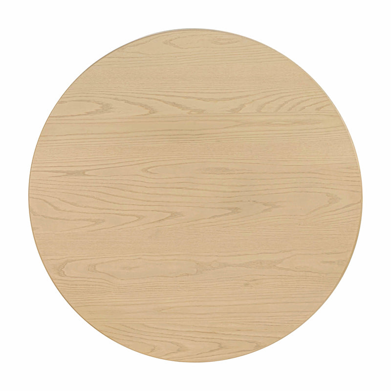 Chelsea - Ash Wood Round Dining Table - Beige