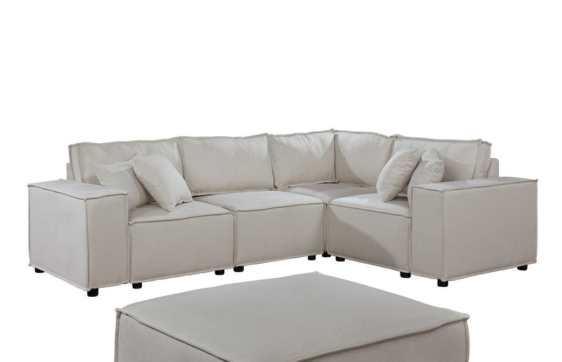 Melrose - Modular Sectional Sofa With Ottoman - Urban Living Furniture (Los Angeles, CA)