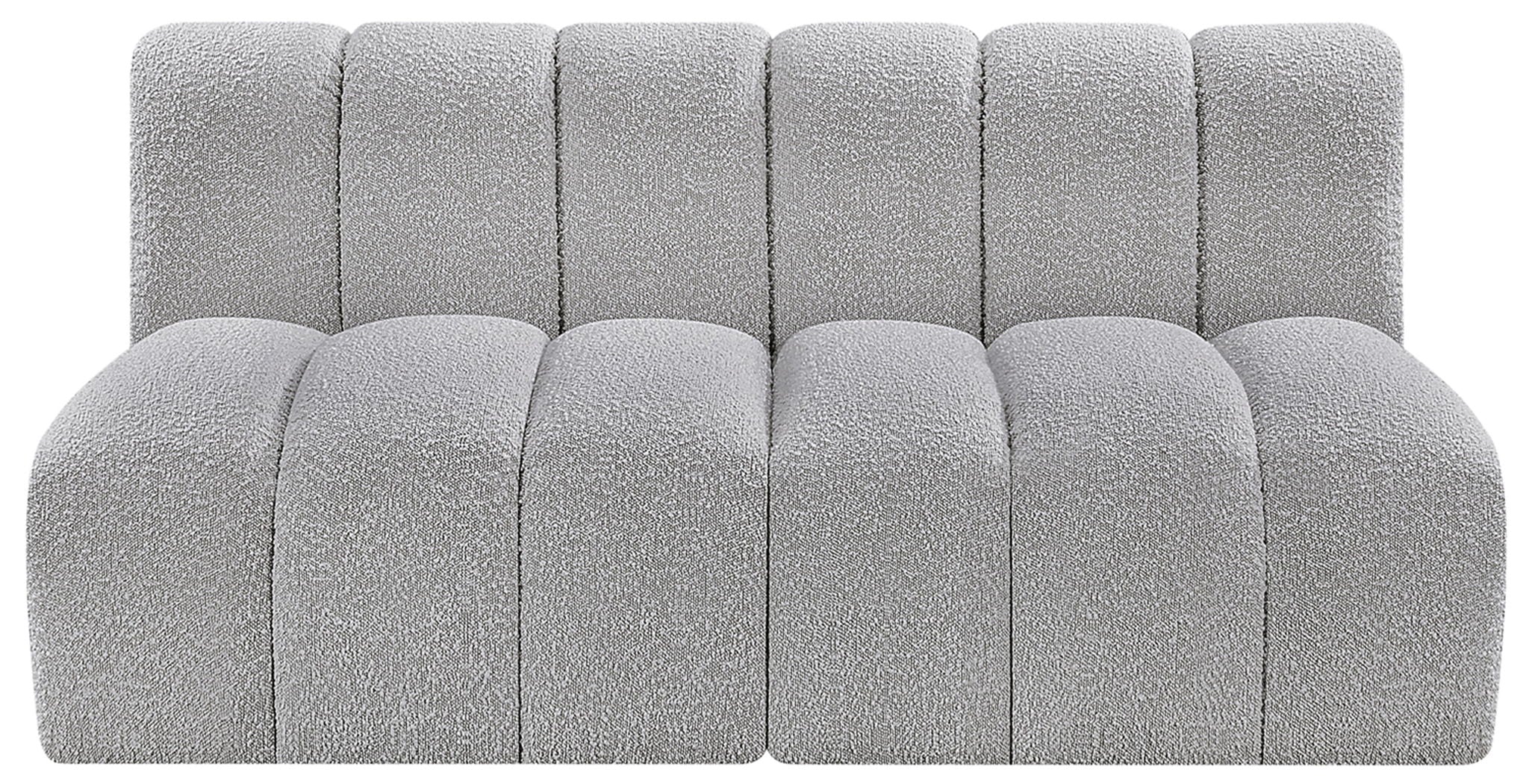 Arc - Boucle Fabric 2 Seats Modular Sofa - Urban Living Furniture (Los Angeles, CA)