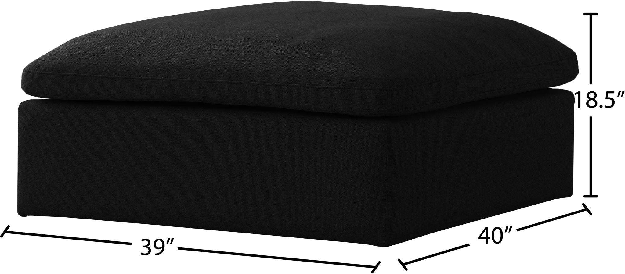 Serene - Ottoman - Urban Living Furniture (Los Angeles, CA)