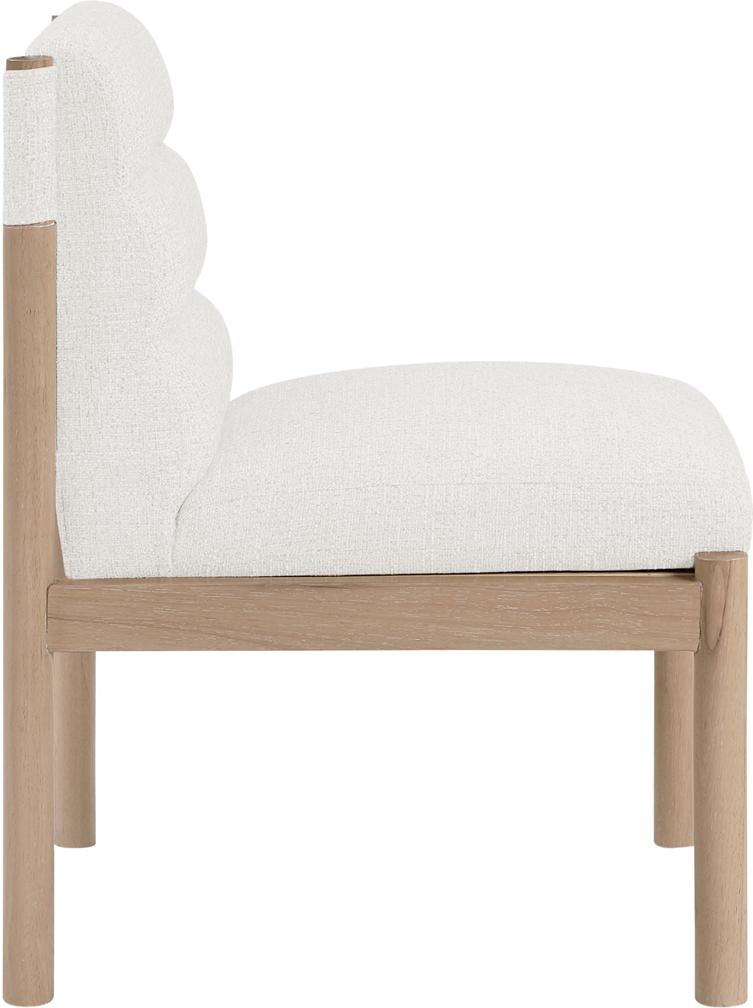 Eloura - Linen Textured Fabric Upholstered Dining Chair (Set of 2) - Urban Living Furniture (Los Angeles, CA)
