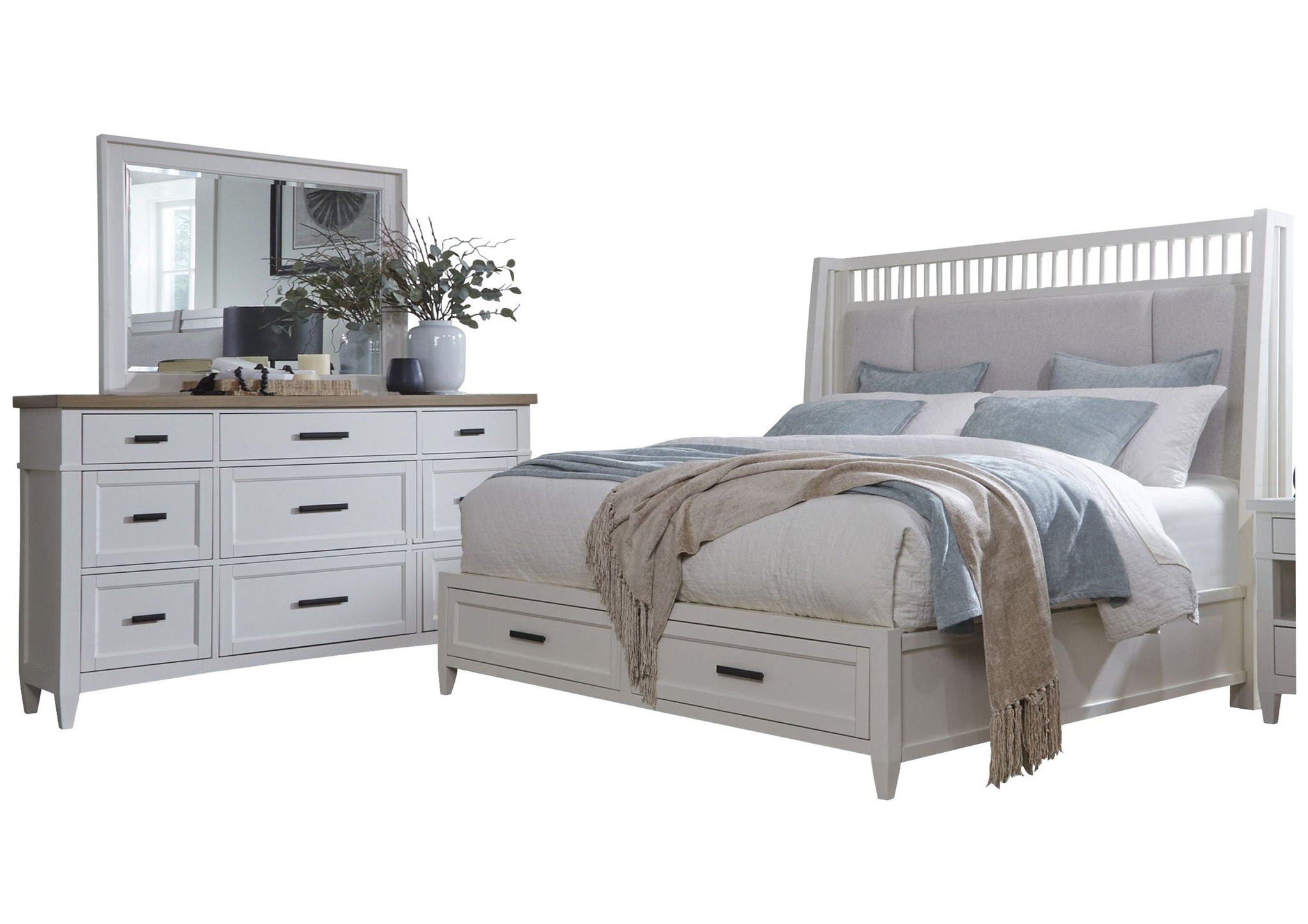 Americana Modern - Bedroom Shelter Set - Urban Living Furniture (Los Angeles, CA)