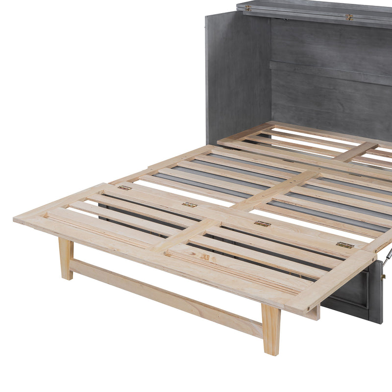 Murphy Bed With Large Drawers And Stylish Design