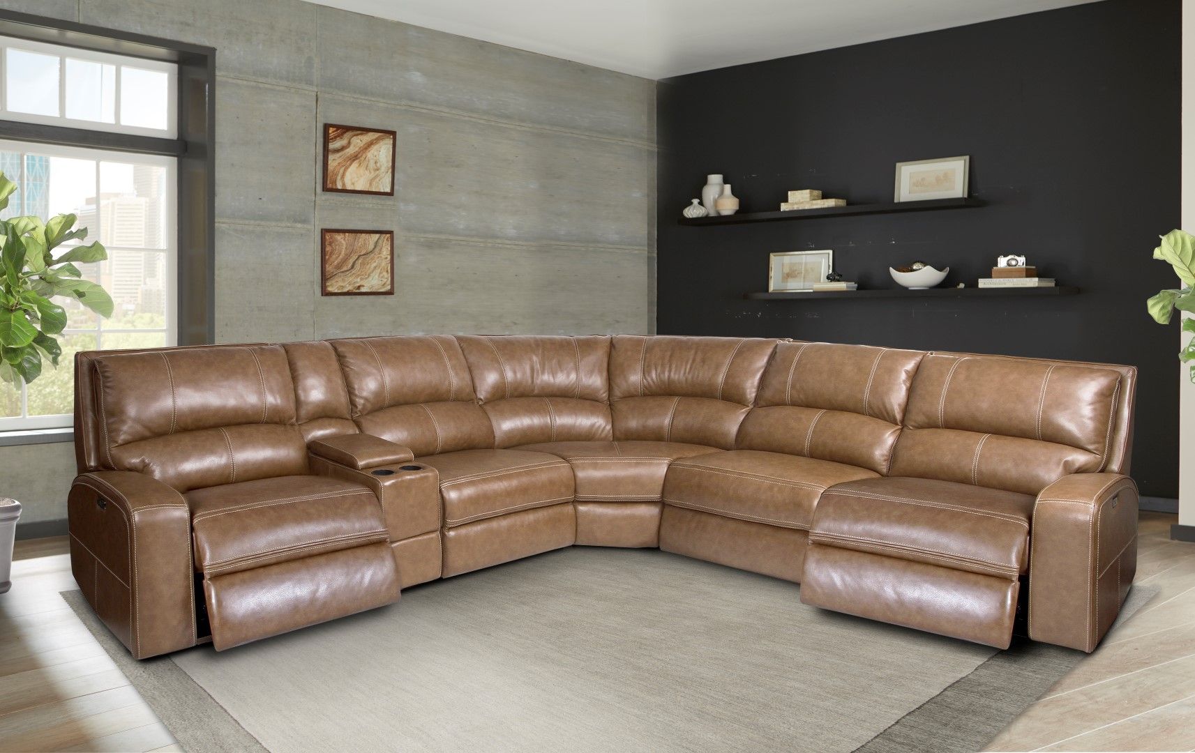 Swift - Power Reclining Sectional - Urban Living Furniture (Los Angeles, CA)