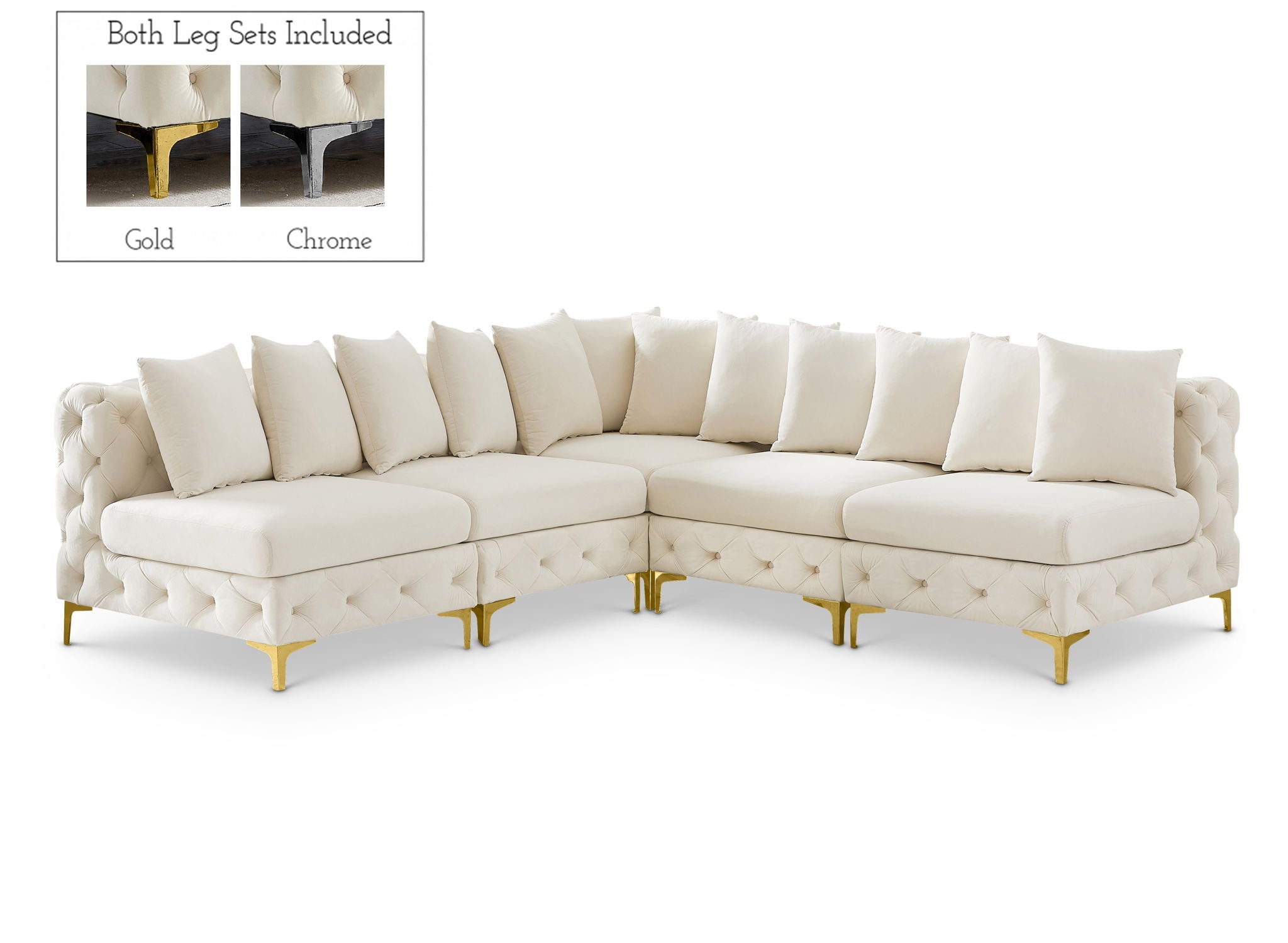 Tremblay - 5 Piece Modular Sectional - Urban Living Furniture (Los Angeles, CA)