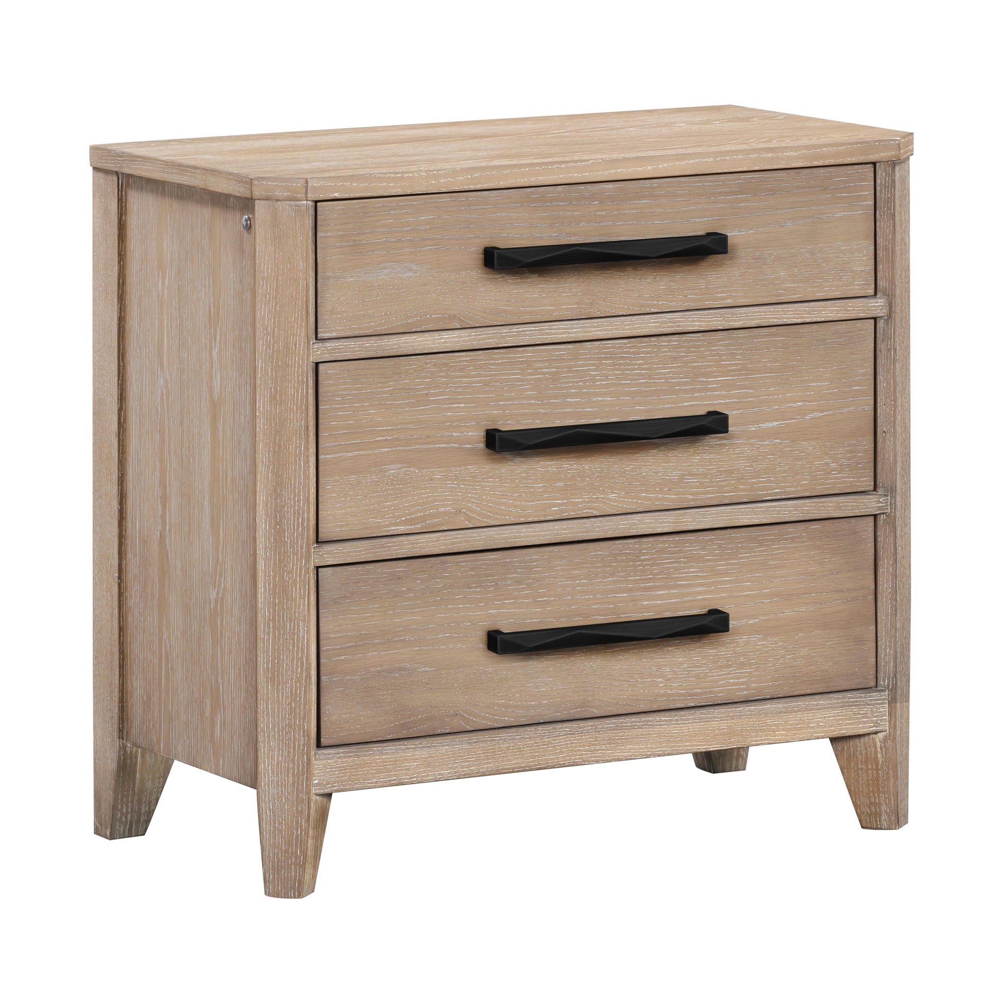 Breckenridge - 3 Drawer Nightstand With USB/C Port - Brown - Urban Living Furniture (Los Angeles, CA)