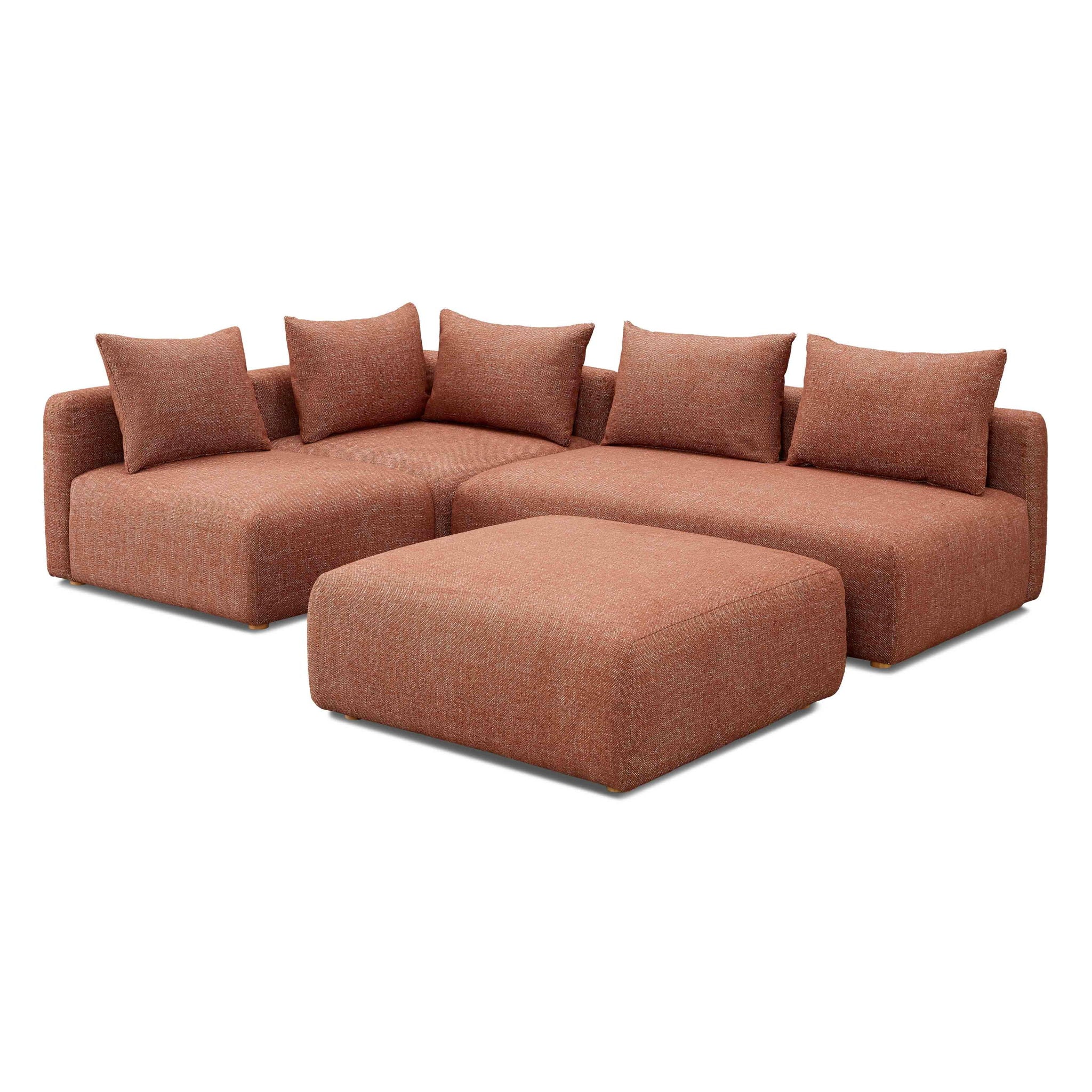 Hangover - 4-Piece Modular Chaise Sectional - Urban Living Furniture (Los Angeles, CA)