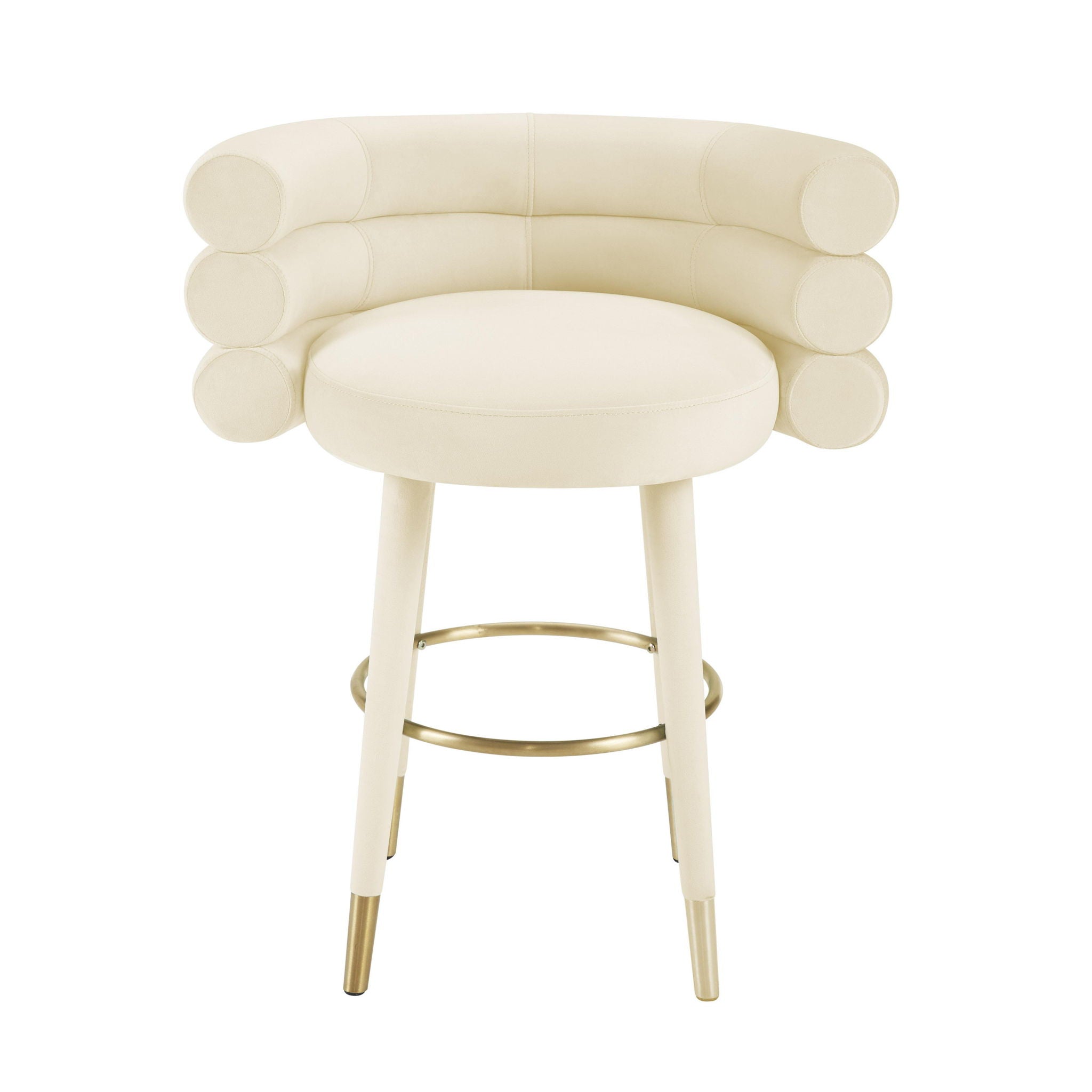 Betty - Velvet Counter Stool - Urban Living Furniture (Los Angeles, CA)
