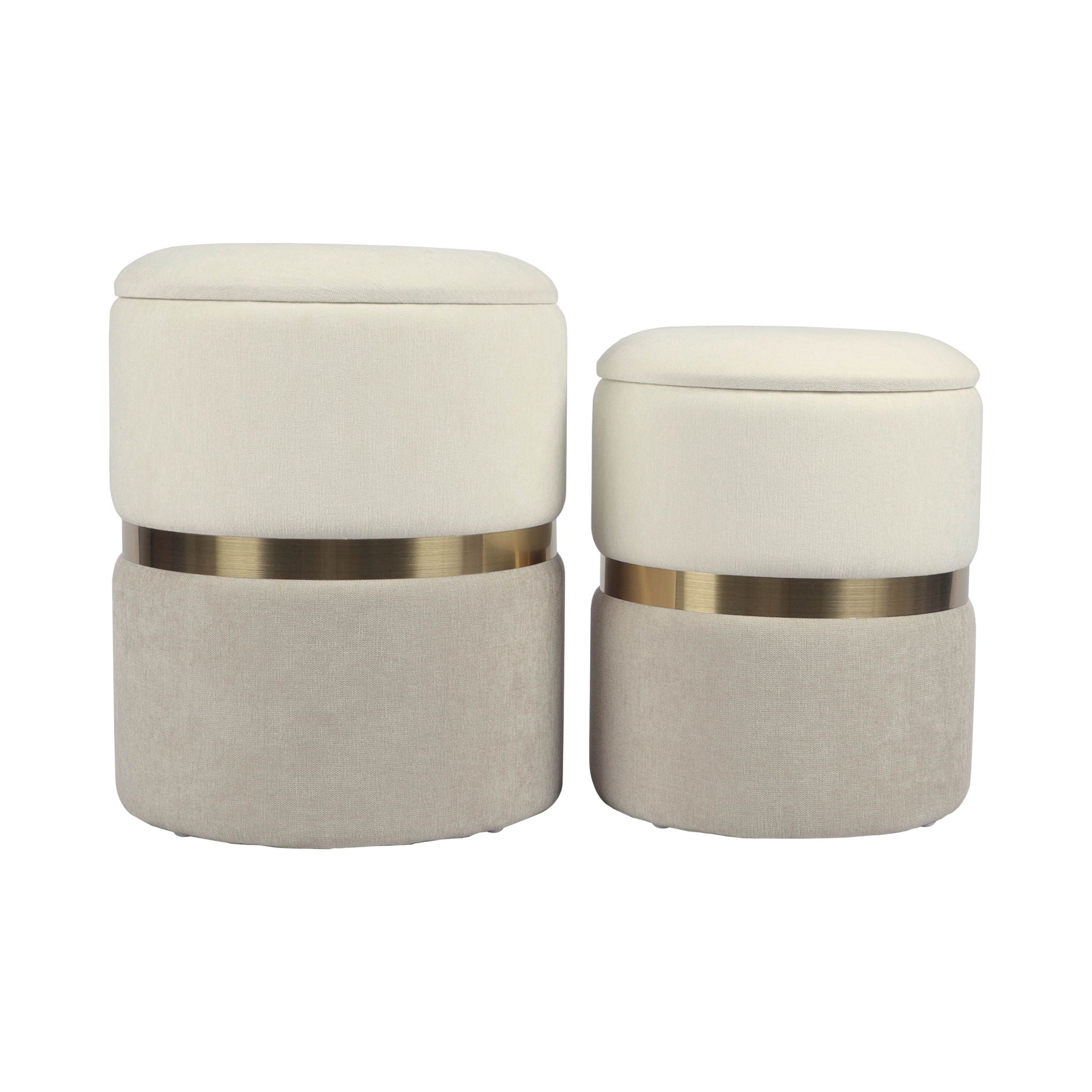 Gigi - Storage Ottoman (Set of 2) - Urban Living Furniture (Los Angeles, CA)