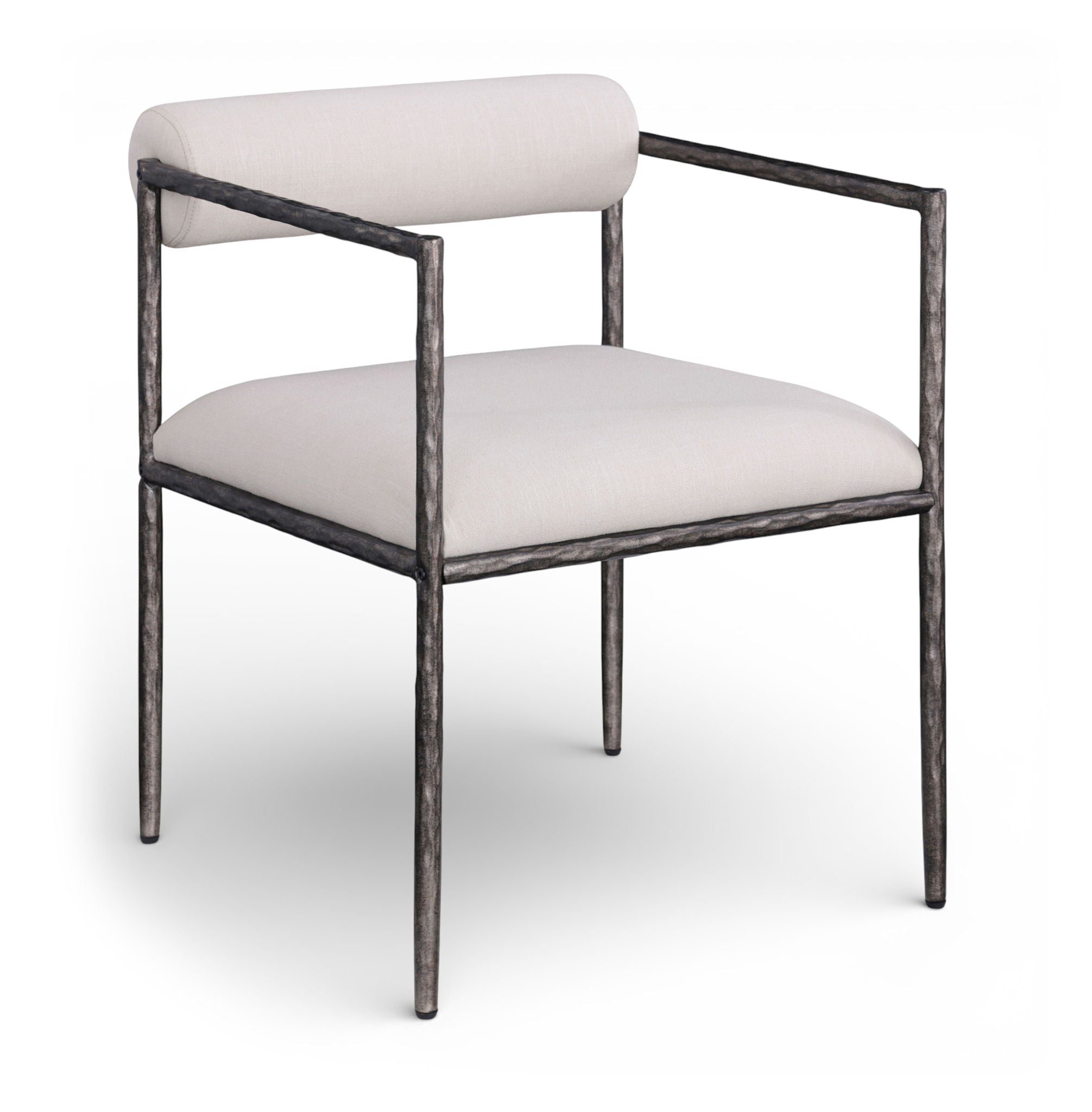 Axis - Linen Textured Beige Fabric Upholstered Dining Chair (Set of 2) - Urban Living Furniture (Los Angeles, CA)