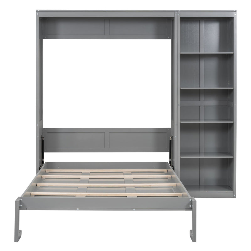 Multifunction Murphy Wall Bed With Shelves