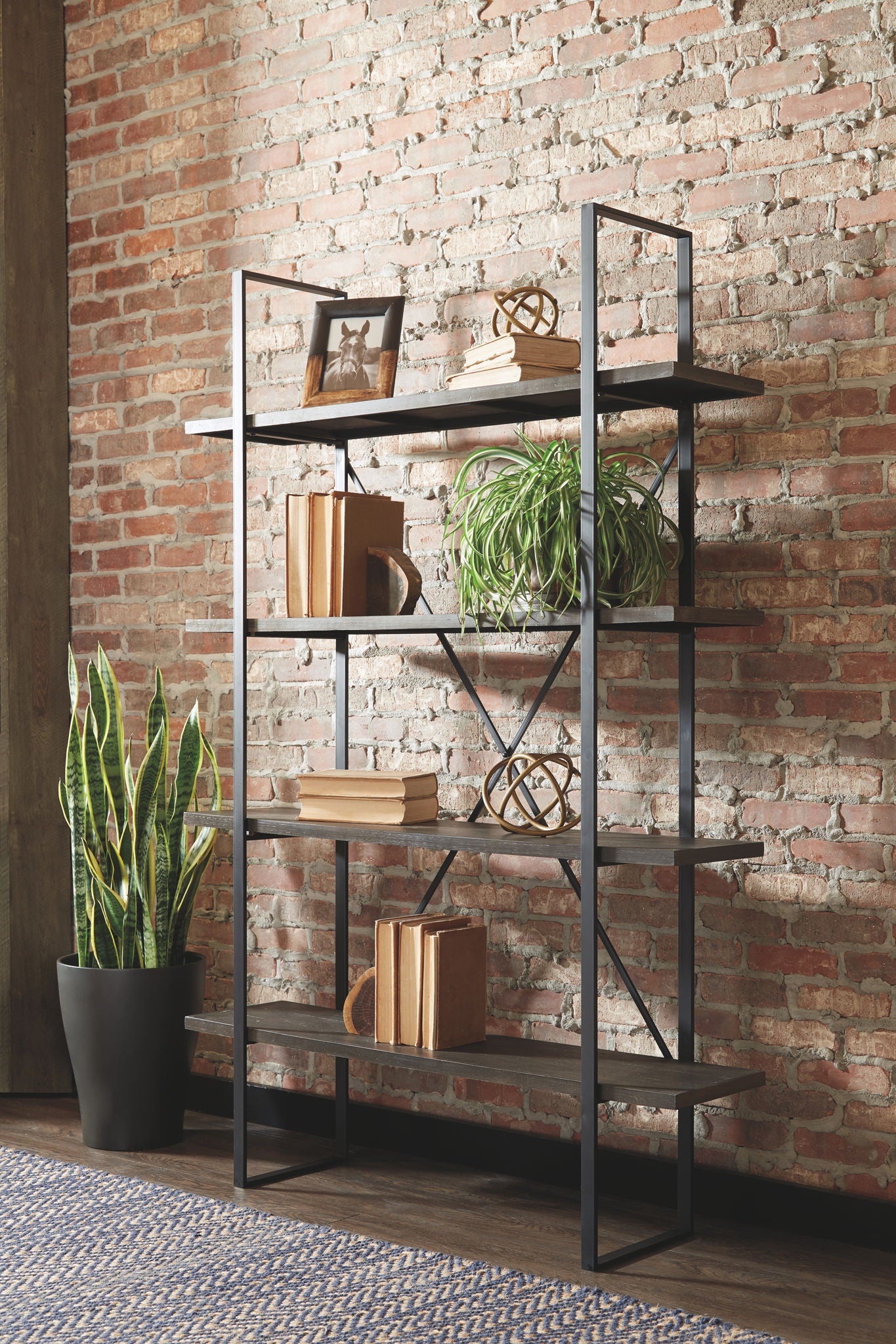 Gilesgrove - Black / Gray - Bookcase - Urban Living Furniture (Los Angeles, CA)